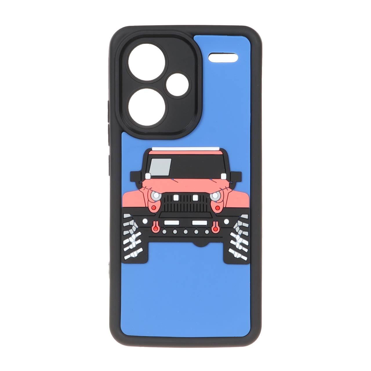 قاب Solid Case طرح برجسته Xiaomi Redmi Note 13 Pro Plus
