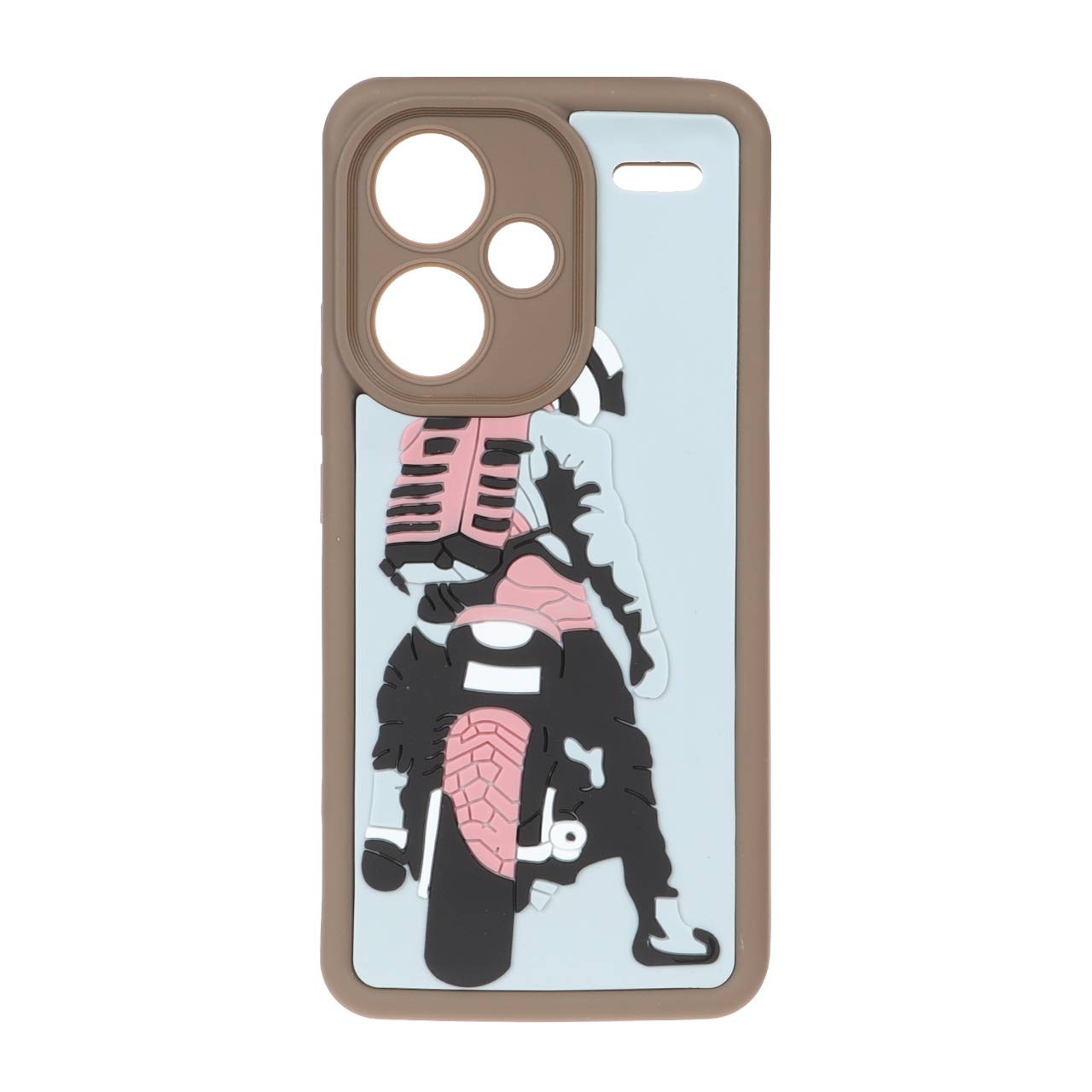 قاب Solid Case طرح برجسته Xiaomi Redmi Note 13 Pro Plus