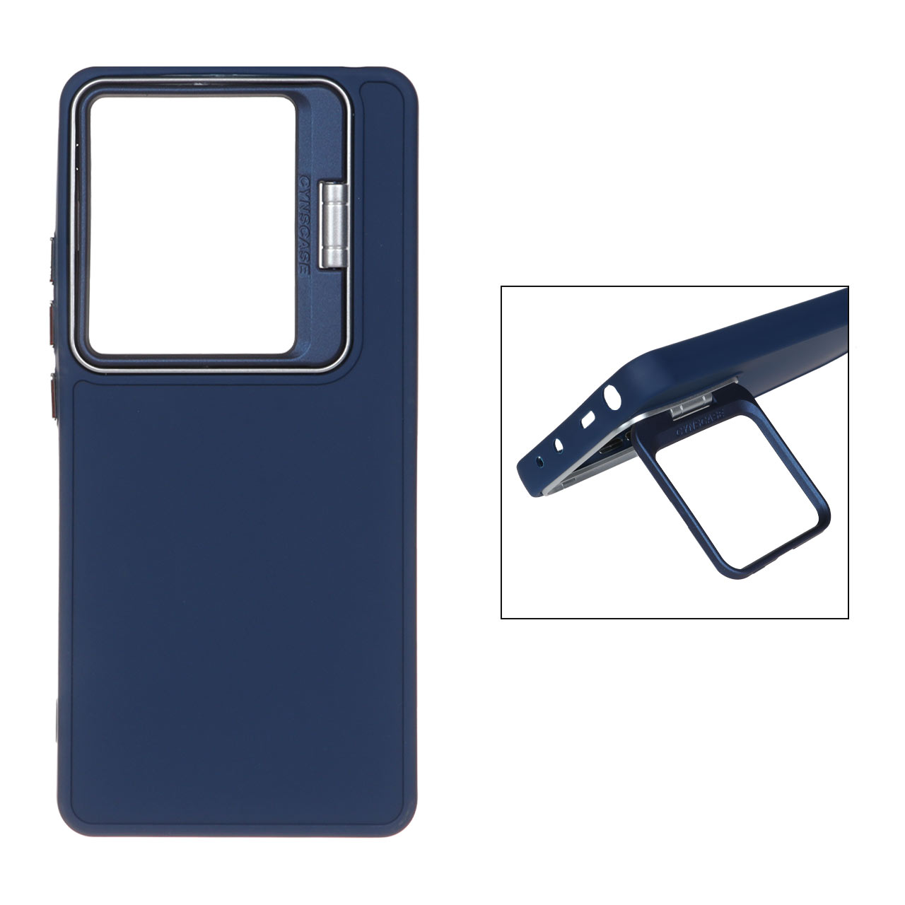 قاب Cyns Case هولدر استندشو Xiaomi Redmi Note 13 Pro 4G / Poco M6 Pro 4G - سرمه ای