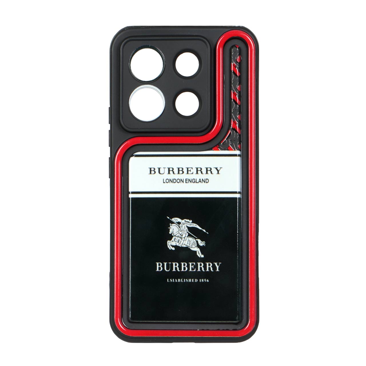 قاب Solid Case منحنی طرح دار Xiaomi Redmi Note 13 Pro 5G / Poco X6 5G