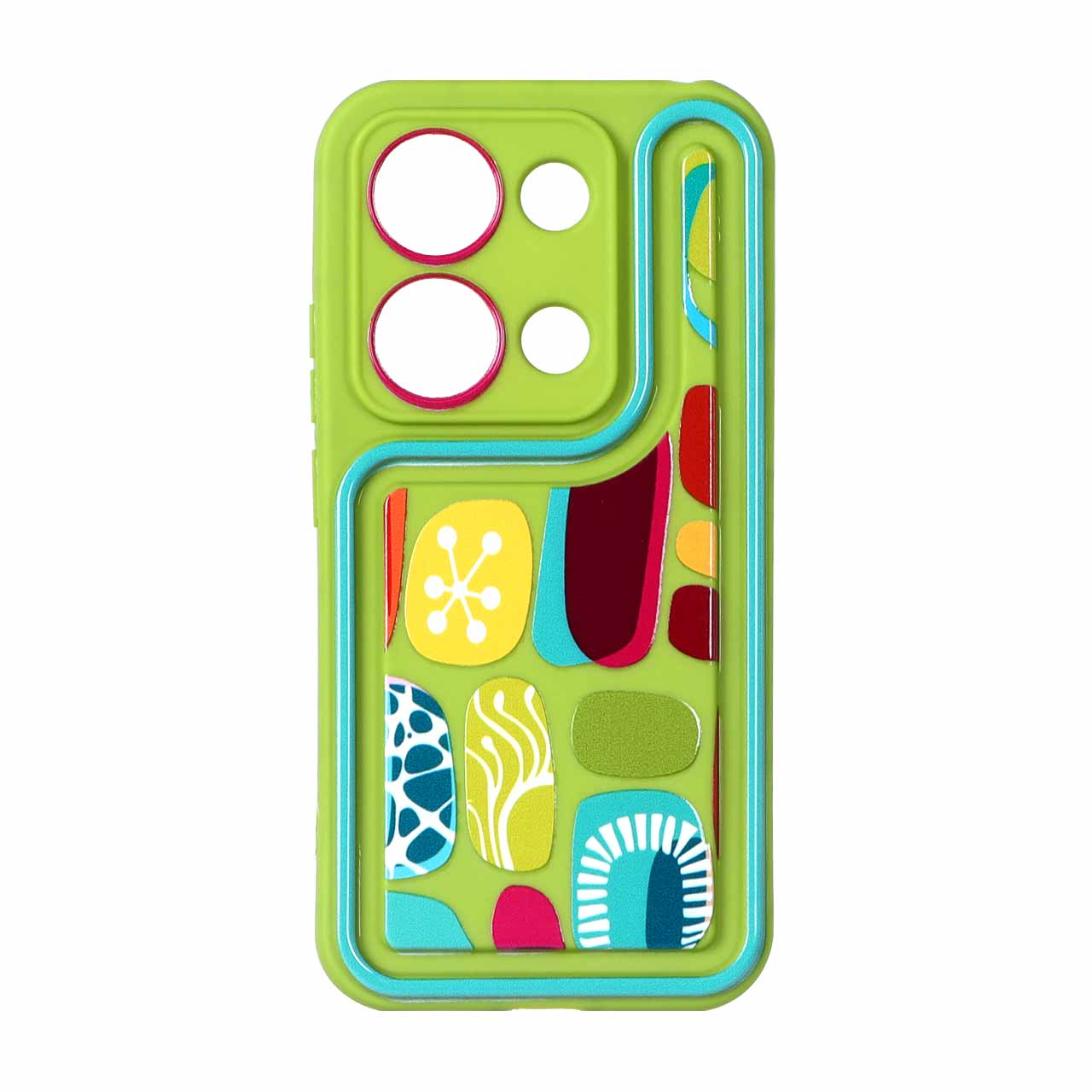 قاب Solid Case منحنی طرح دار Xiaomi Redmi Note 13 Pro 4G / Poco M6 Pro 4G