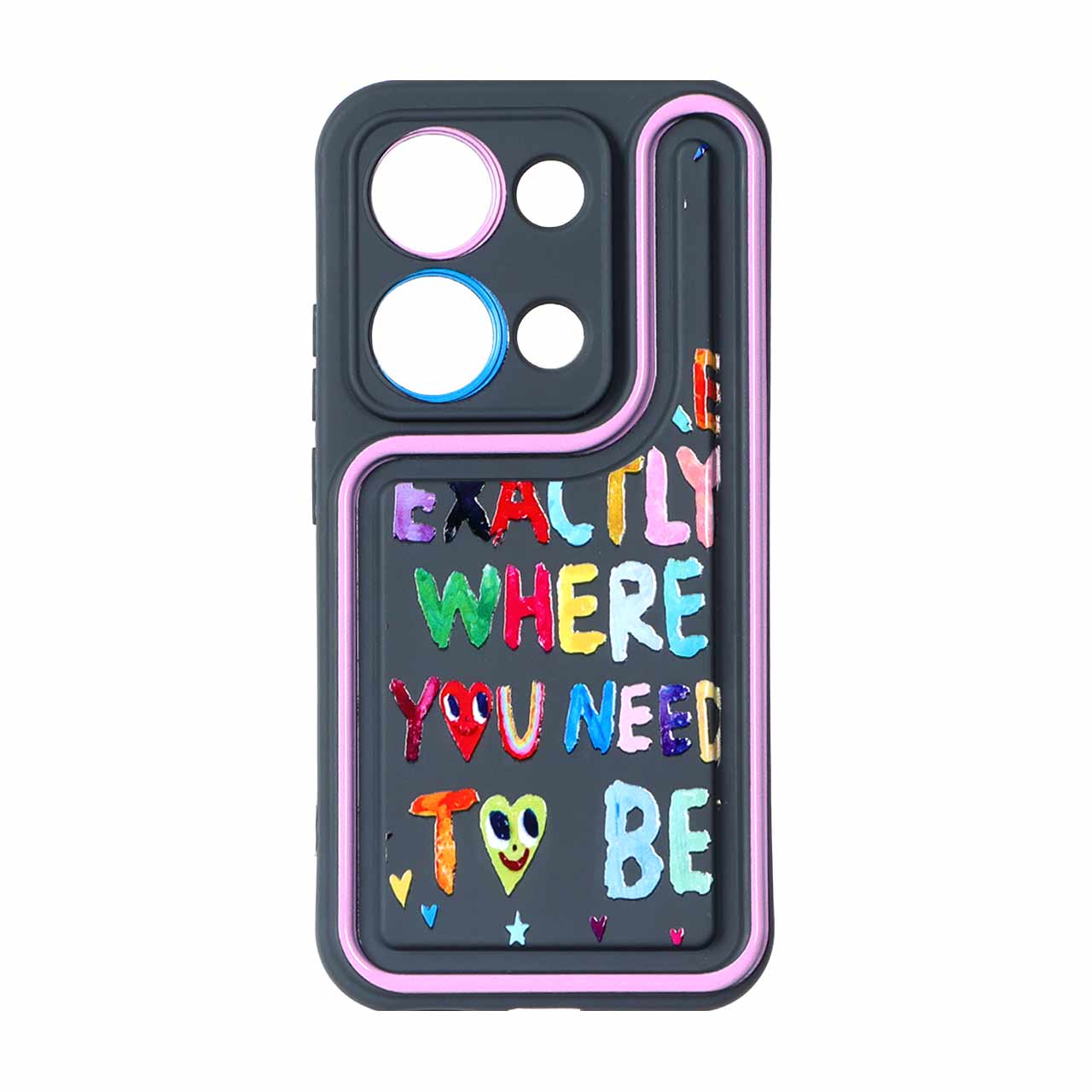 قاب Solid Case منحنی طرح دار Xiaomi Redmi Note 13 Pro 4G / Poco M6 Pro 4G