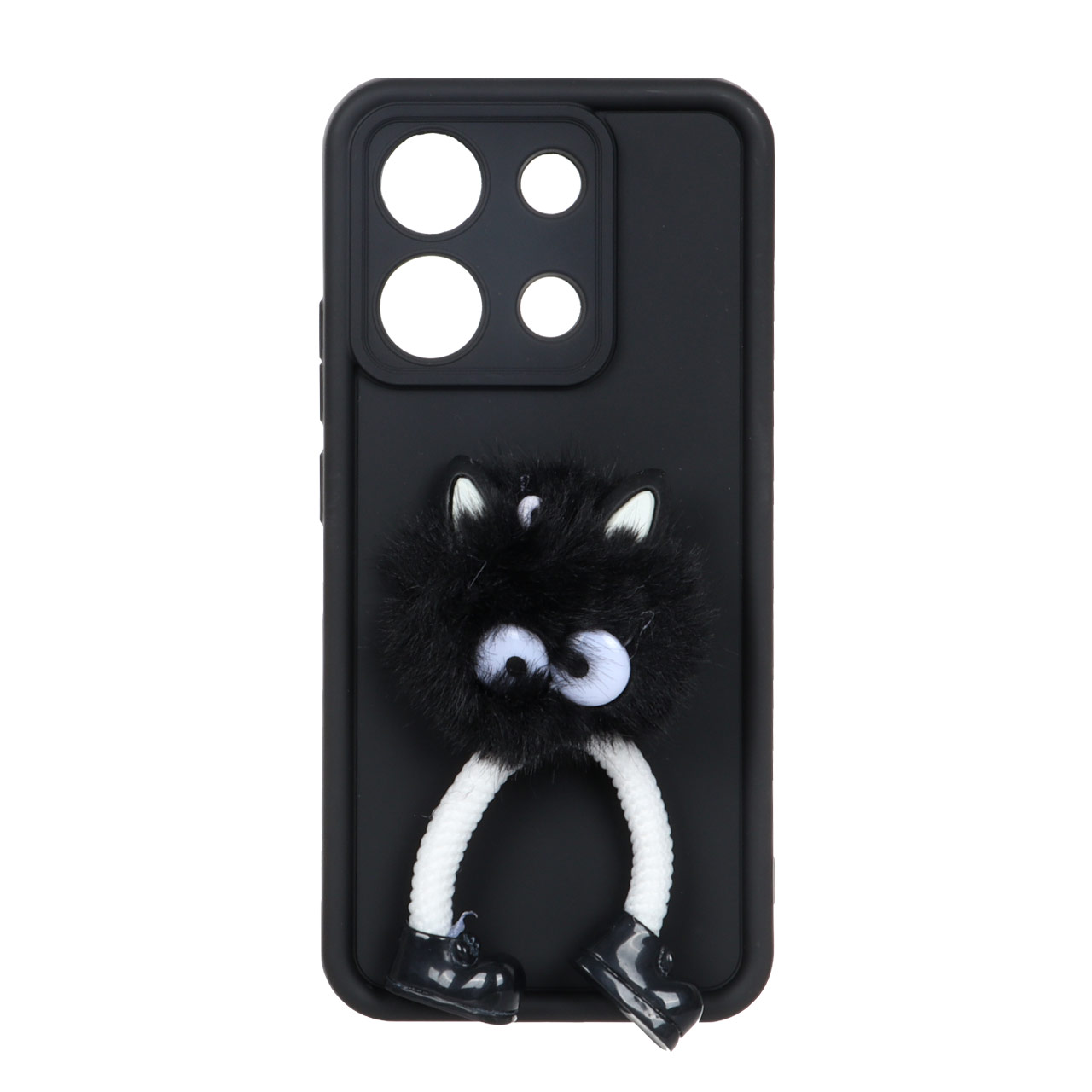 قاب Solid Case عروسک برجسته پشمالو Xiaomi Redmi Note 13 4G