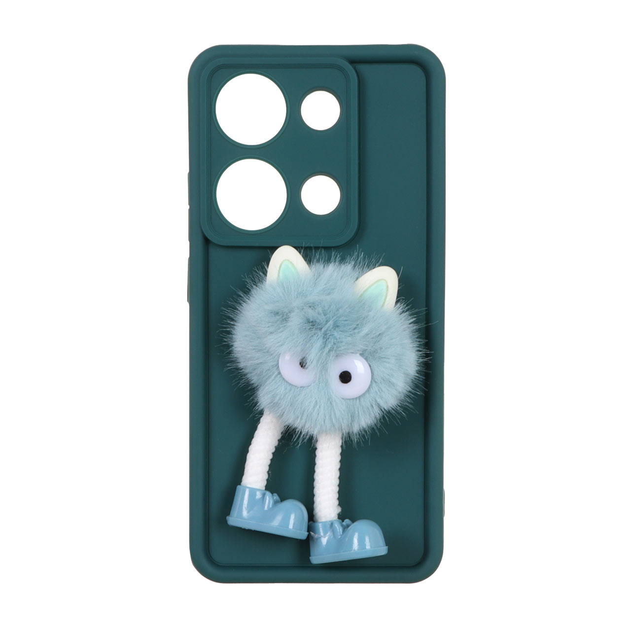 قاب Solid Case عروسک برجسته پشمالو Xiaomi Redmi Note 13 Pro 4G / Poco M6 Pro 4G