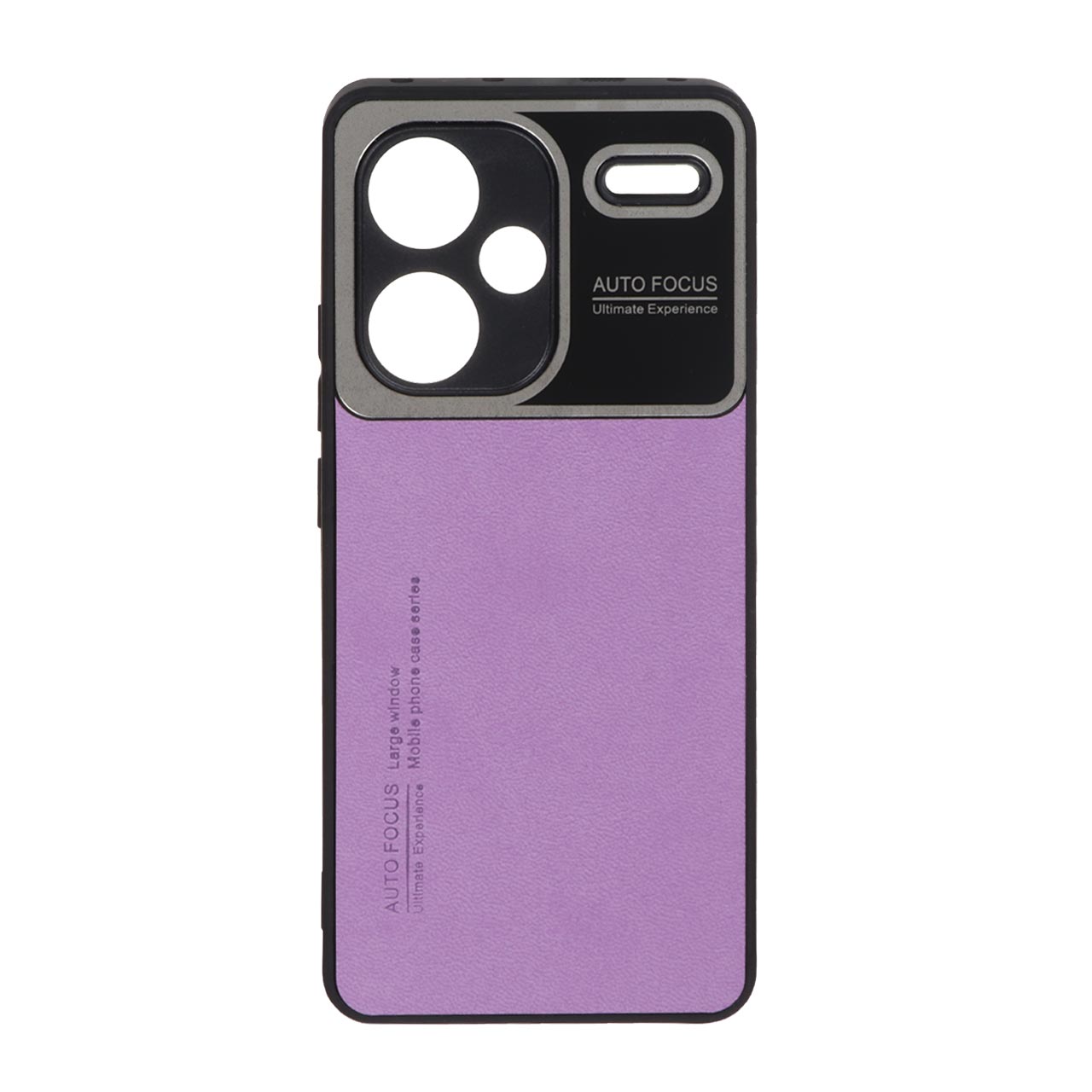 قاب Auto Focus طرح چرم Xiaomi Redmi Note 13 Pro Plus 5G - یاسی