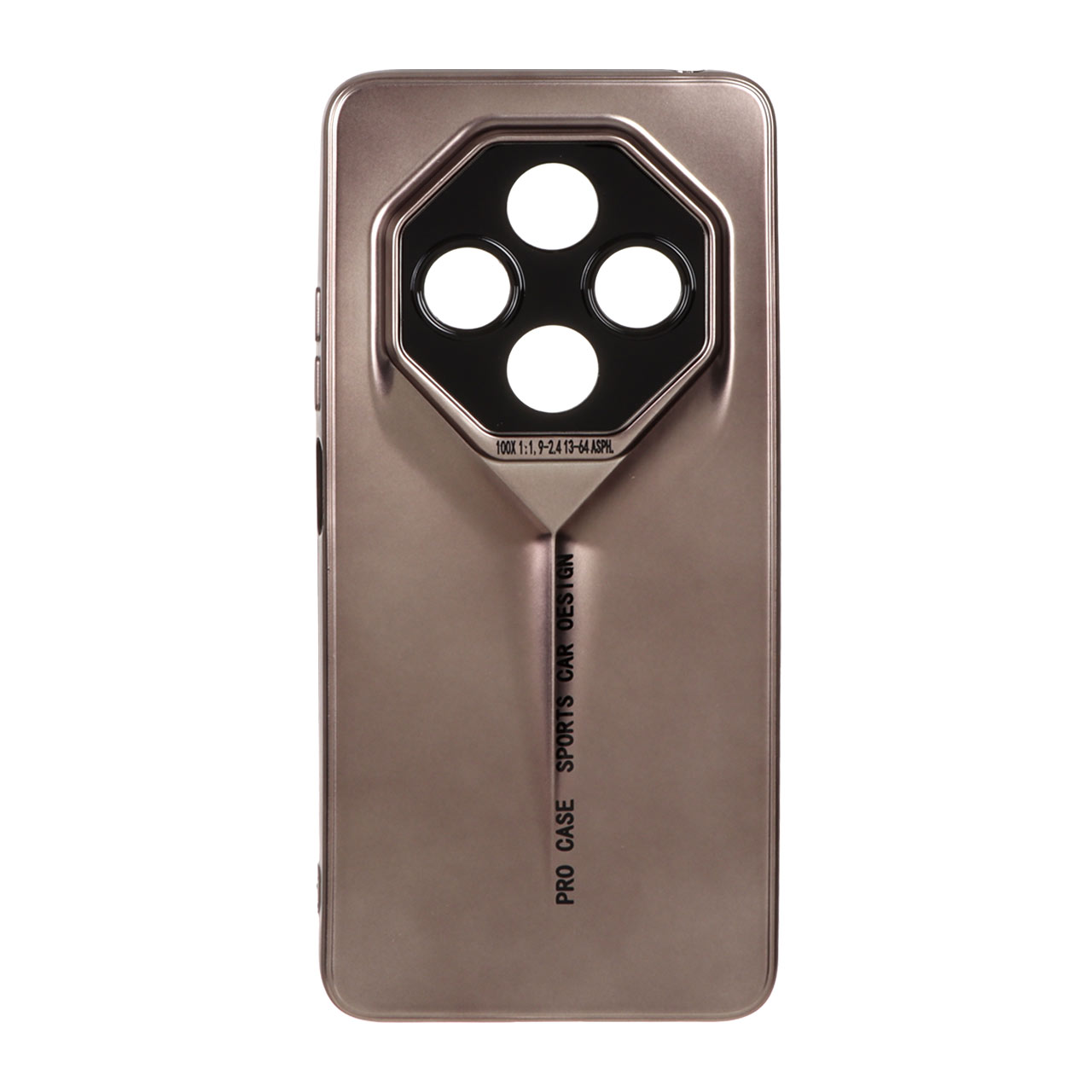 قاب Sports Design متالیک Xiaomi Redmi 14C / Redmi A4 / Poco C75 - بژ