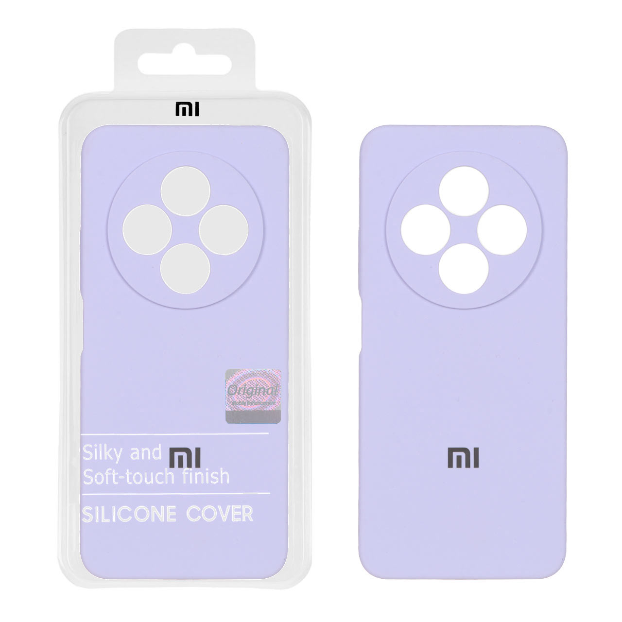 قاب سیلیکونی پاک کنی اورجینال Master Quality مدل Xiaomi Redmi 14C / Redmi A4 / Poco C75 - یاسی