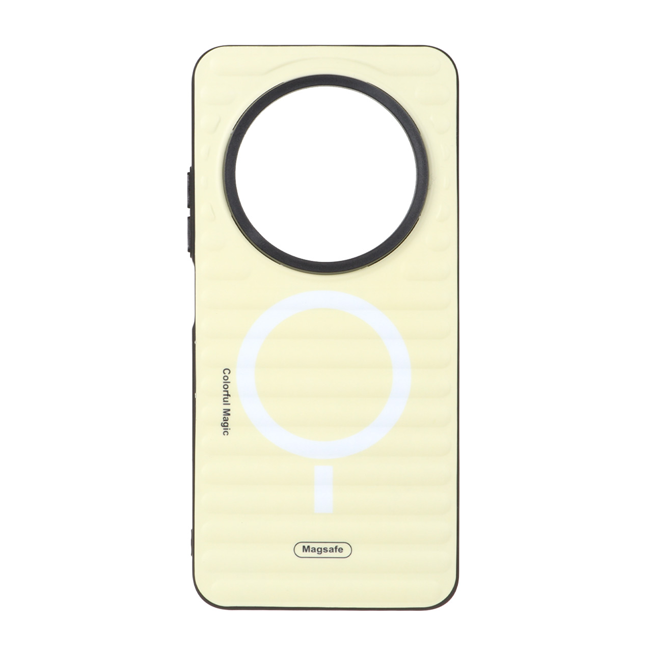 قاب YoungKit طرح مگ سیف Xiaomi Redmi 14C / Redmi A4 / Poco C75 - لیمویی