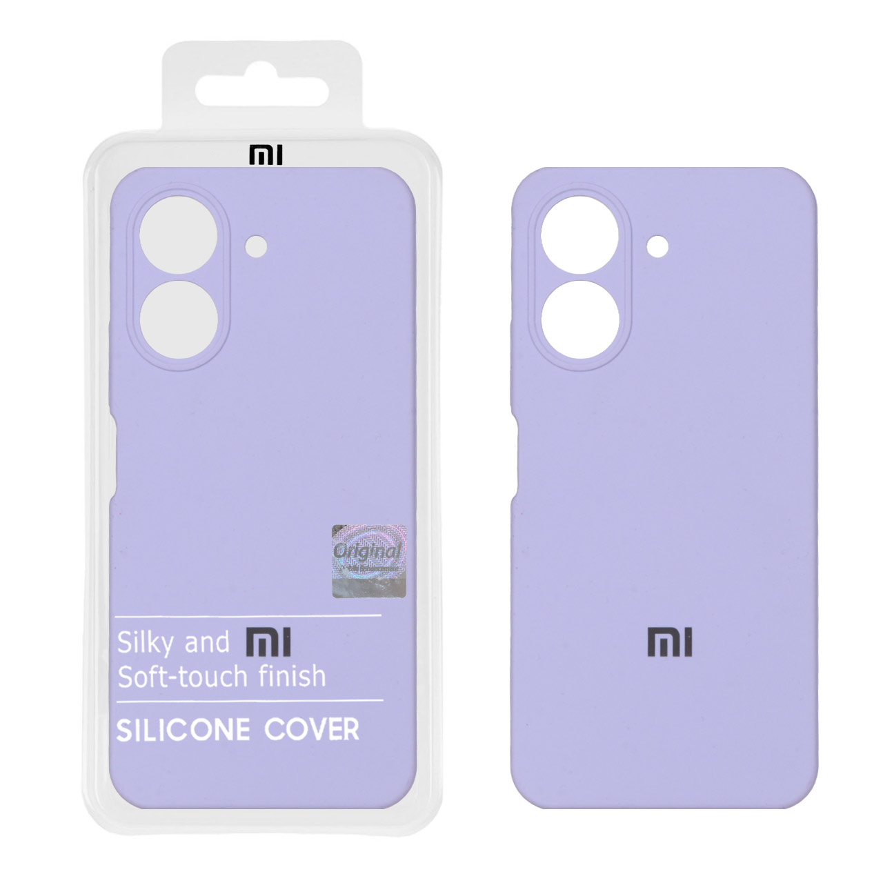 قاب سیلیکونی پاک کنی اورجینال Master Quality مدل Xiaomi Redmi 13C / Poco C65 - یاسی