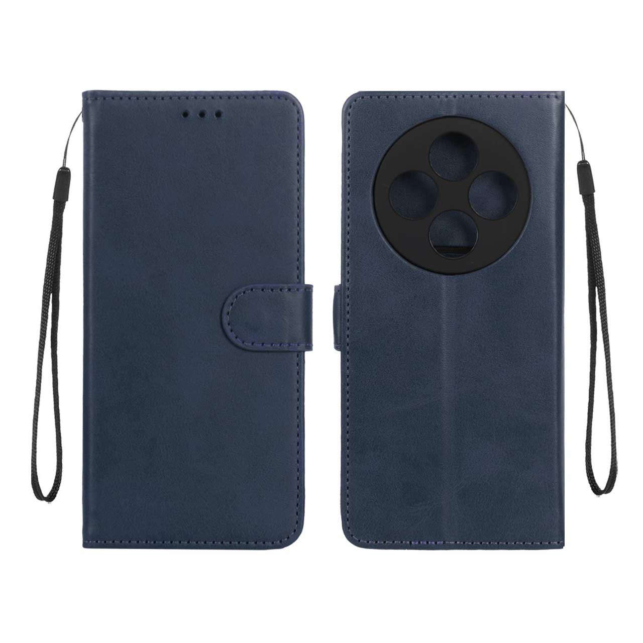 کیف موبایل مگنتی Xiaomi Redmi 14C / Redmi A4 / Poco C75 - سرمه ای