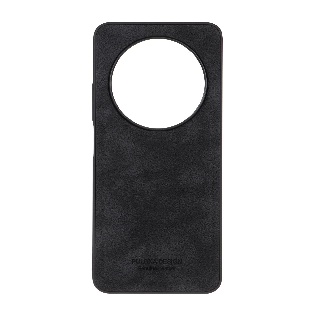 قاب طرح چرم Puloka Design مدل Xiaomi Redmi 14C / Redmi A4 / Poco C75 - مشکی