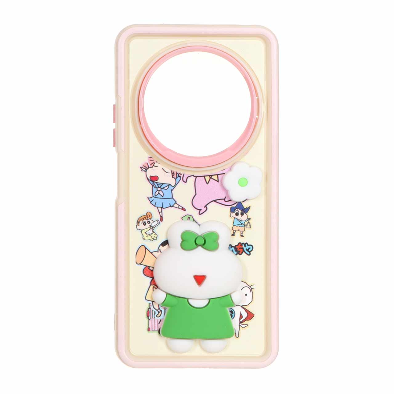 قاب Solid Case عروسک خمیری برجسته لنز رنگی Xiaomi Redmi 14C / Redmi A4 / Poco C75