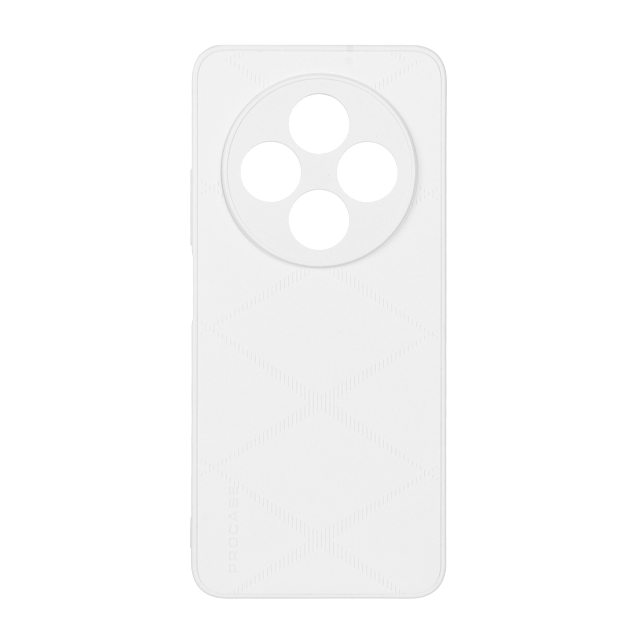 قاب Case Pro PVD طرح لوزی Xiaomi Redmi 14C / Redmi A4 / Poco C75 - سفید