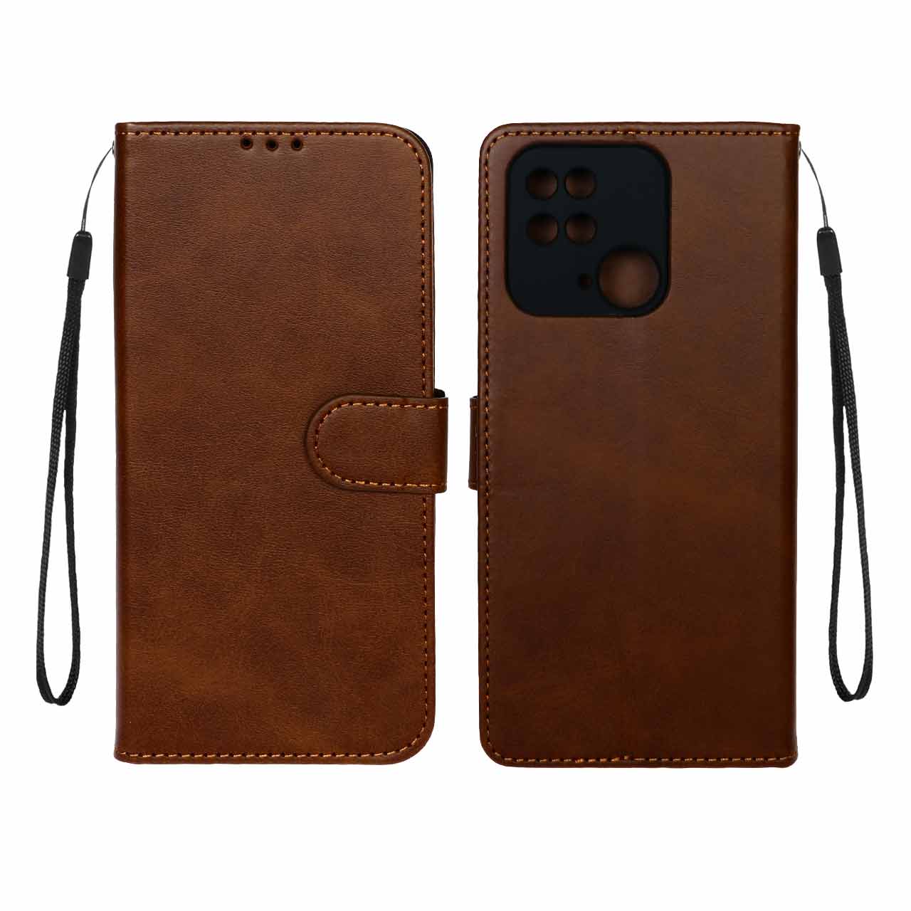 کیف موبایل مگنتی Xiaomi Poco C40/ Redmi 10c - قهوه ای