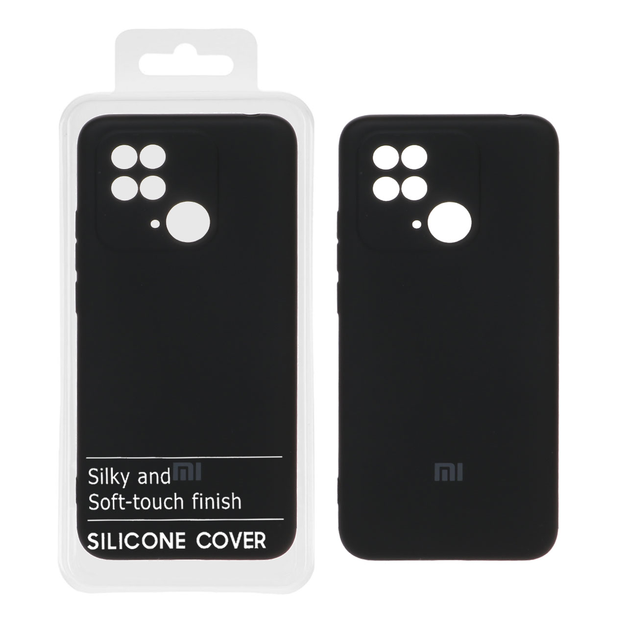 قاب سیلیکونی HighCopy مدل Xiaomi Poco C40 / Redmi 10C - مشکی