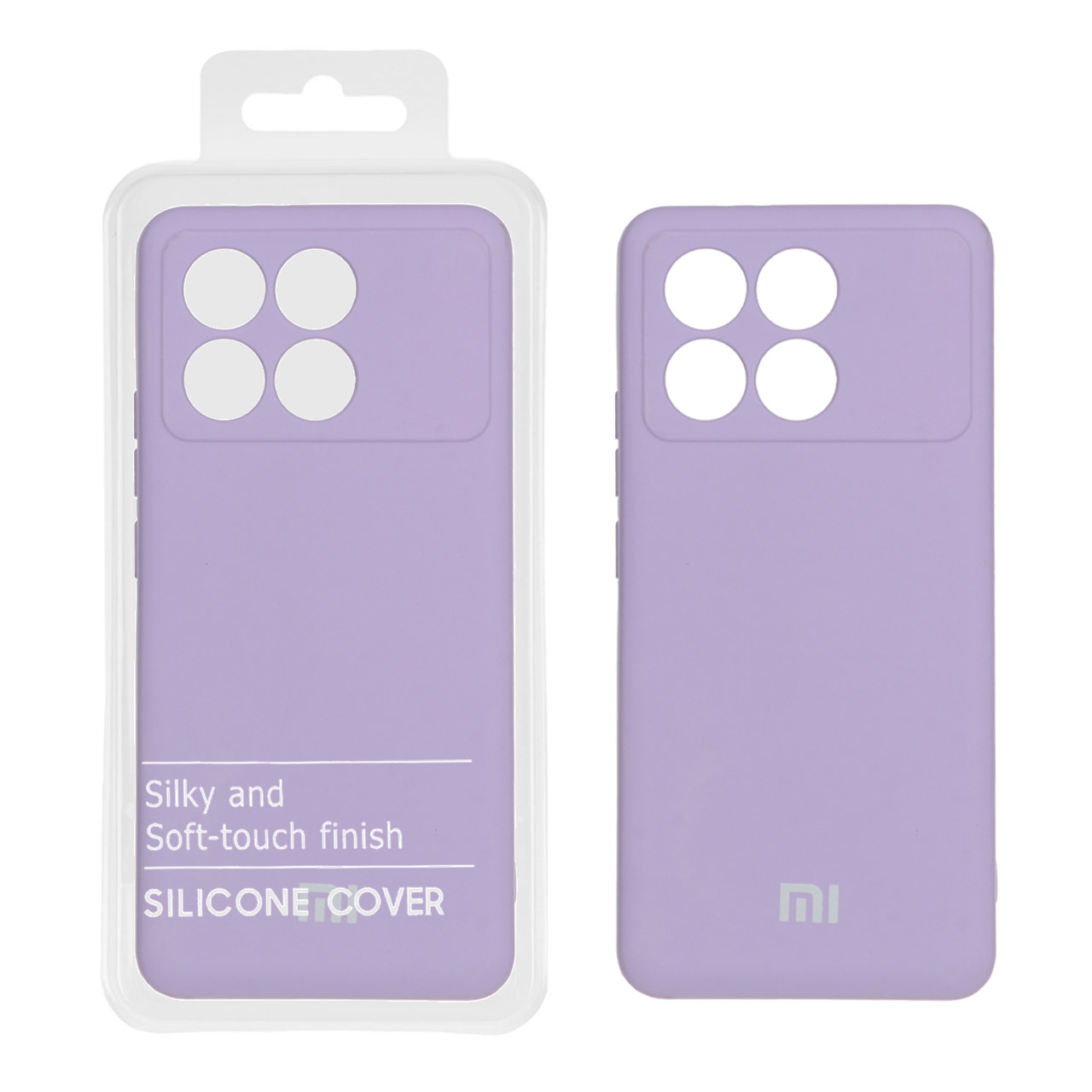 قاب نیو سیلیکون محافظ لنزدار Xiaomi Poco F6 Pro - RFF - یاسی