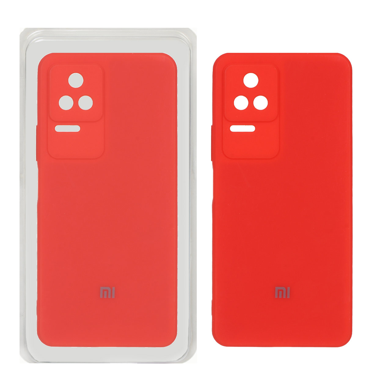 قاب سیلیکونی High Copy مدل AKB - Xiaomi Poco F4 / K40S - قرمز