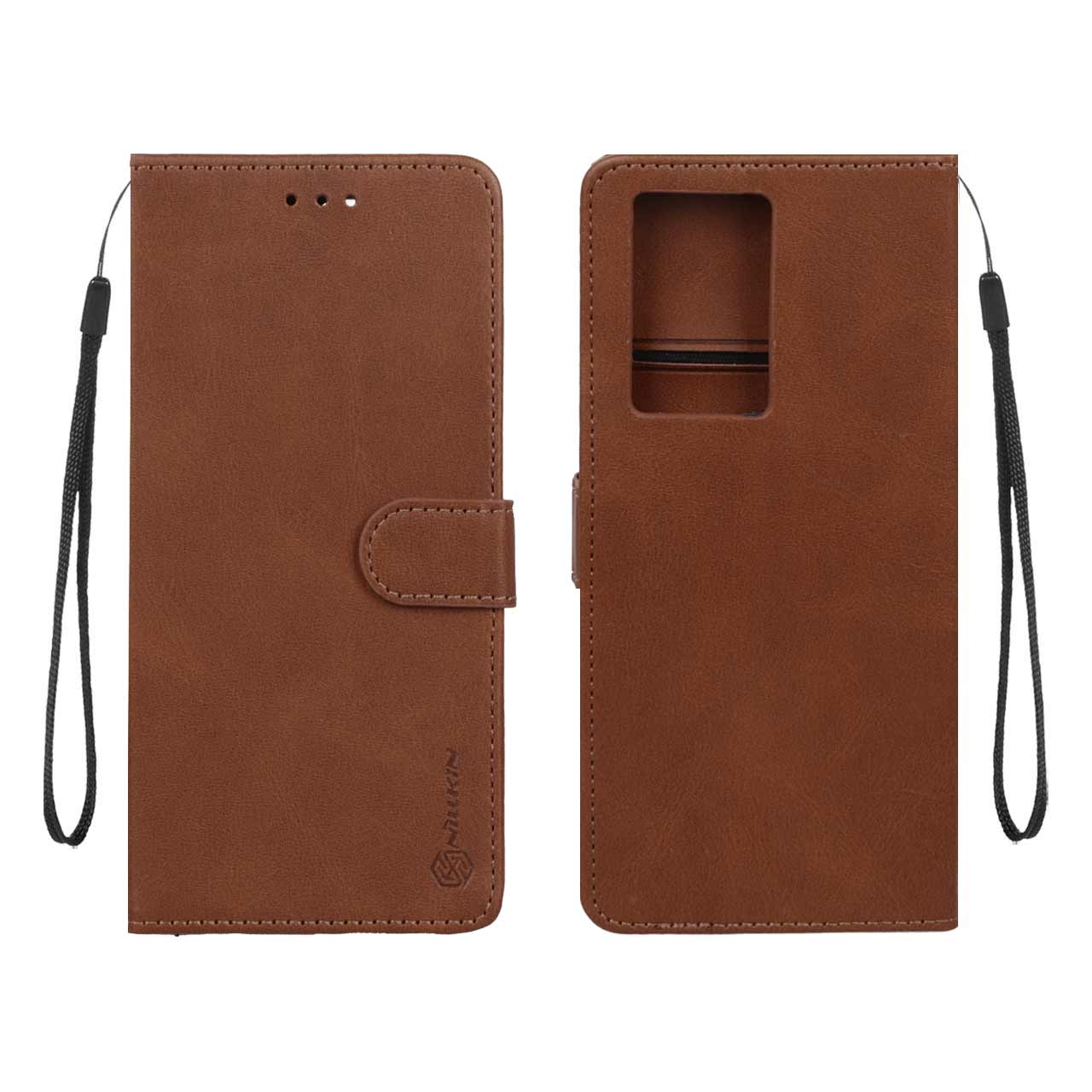 کیف موبایل مگنتی Nillkin مدل Xiaomi Poco F5 Pro / Redmi K60 - قهوه ای
