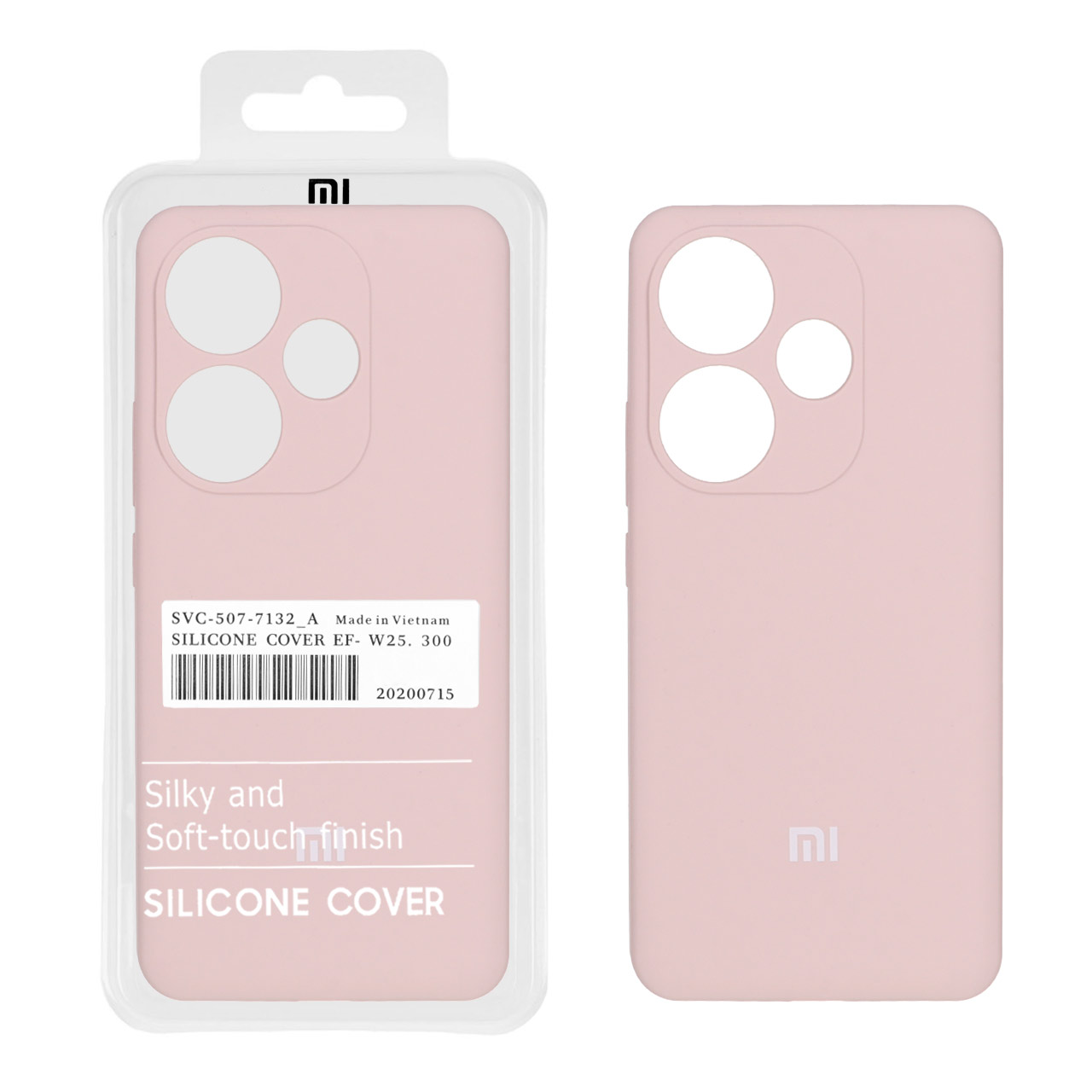 قاب سیلیکونی پاک کنی اورجینال درجه یک Xiaomi Poco F6 5G - کالباسی