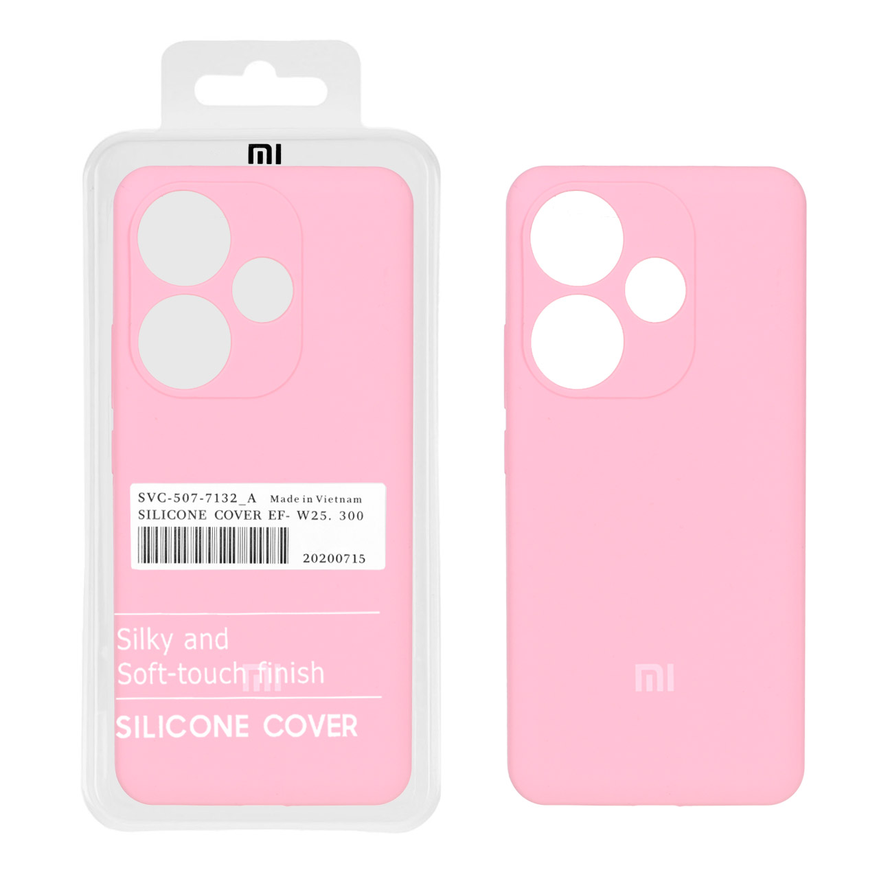 قاب سیلیکونی پاک کنی اورجینال درجه یک Xiaomi Poco F6 5G - گلبهی