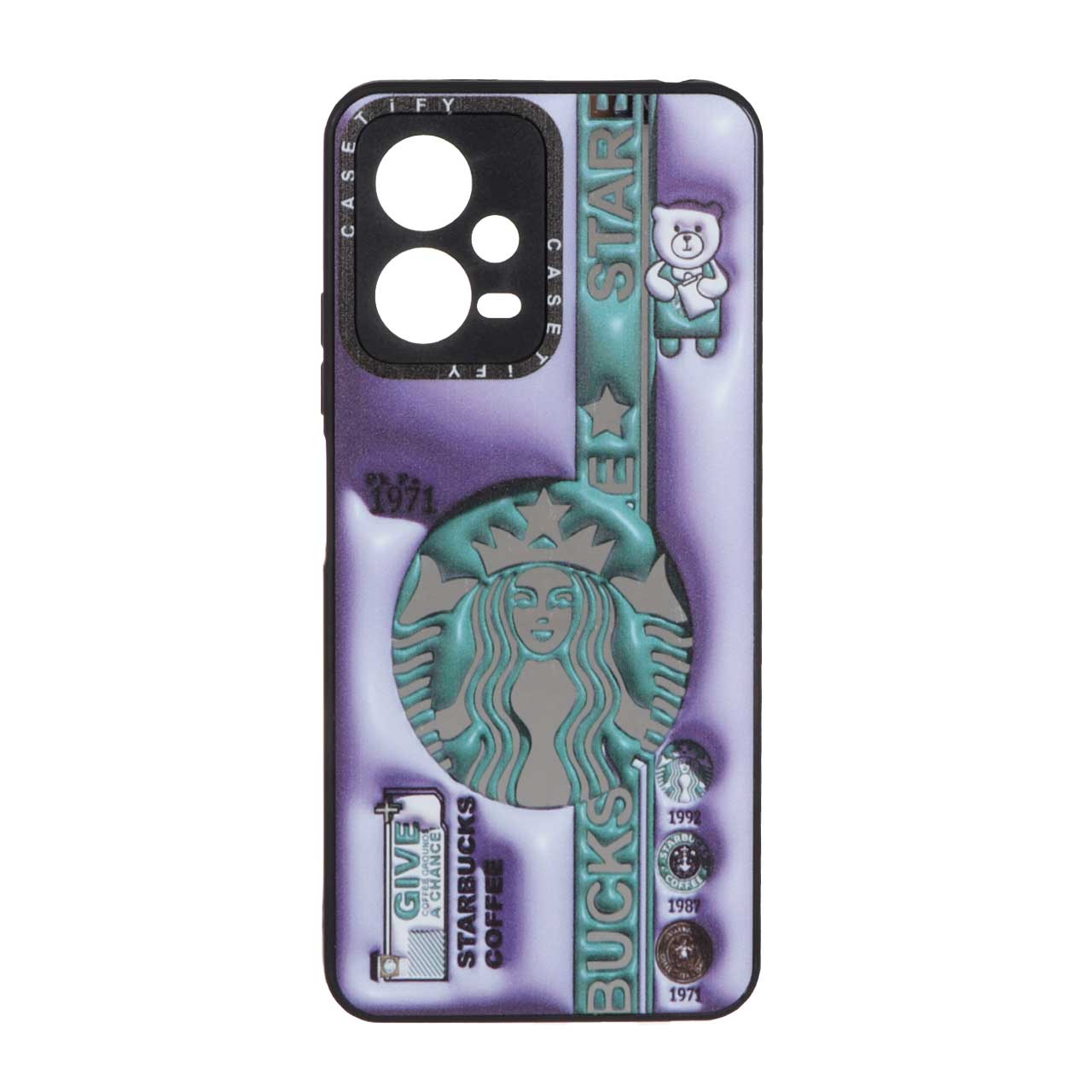 قاب casetify طرح 3D آینه ای Xiaomi Redmi Note 12 5G / Poco X5 5G