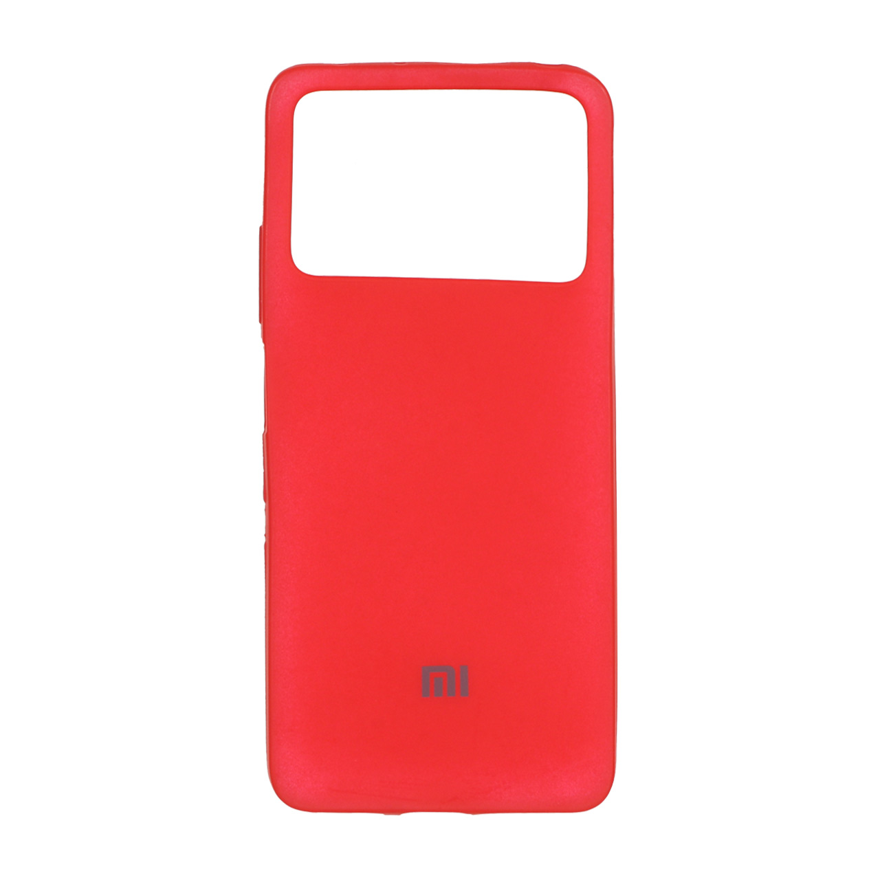 قاب ژله ای لوگو دار Xiaomi Poco X4 Pro - قرمز