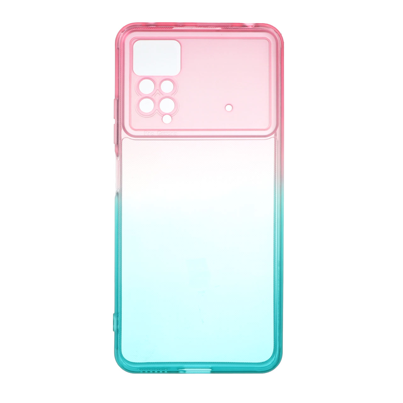 قاب ژله ای دو رنگ ساده محافظ لنزدار Xiaomi Poco X4 Pro 5G