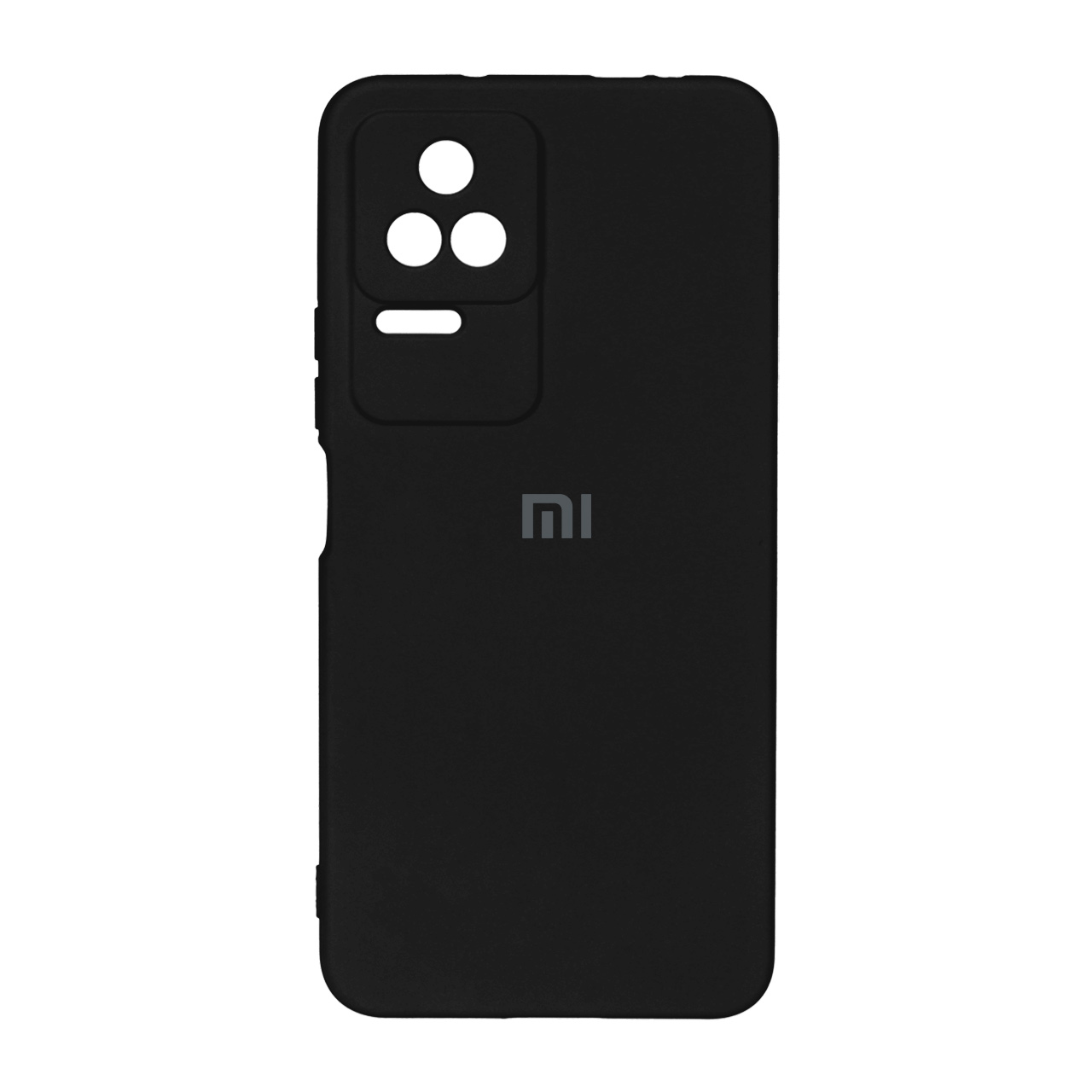 قاب سیلیکونی زیر بسته محافظ لنزدار Xiaomi Redmi Poco F4 - مشکی