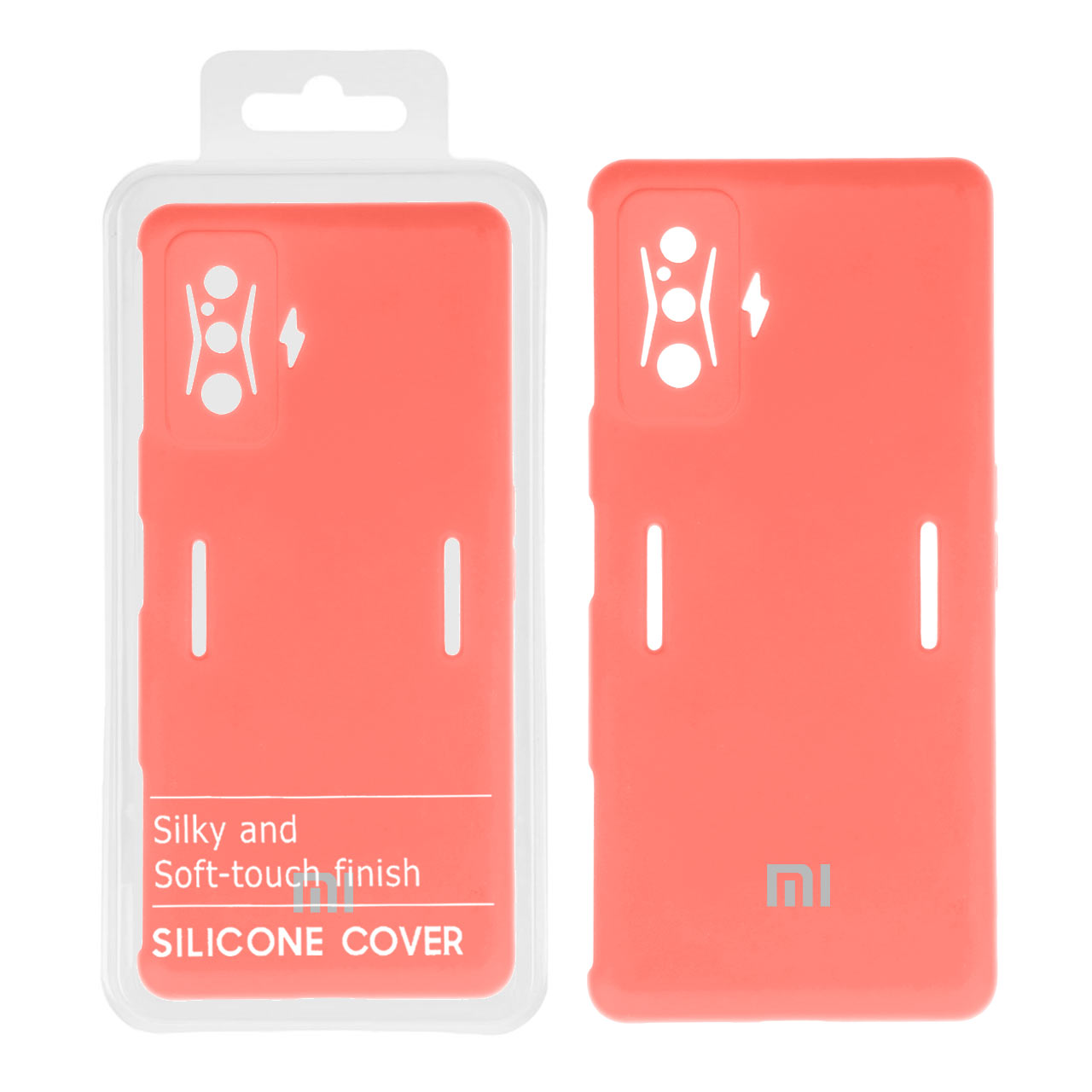 قاب نیو سیلیکون محافظ لنزدار Xiaomi Redmi Poco F4 GT - RFF - گلبهی