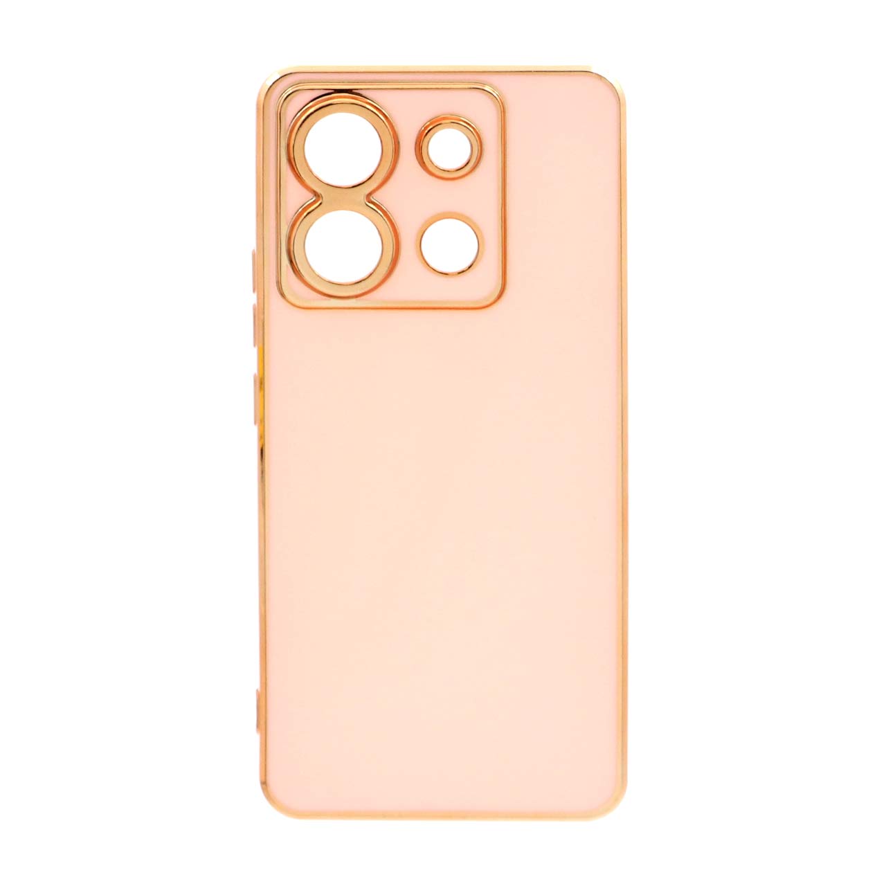 قاب محافظ لنزدار My Case مدل Xiaomi Redmi Note 13 Pro 5G / Poco X6 5G - صورتی