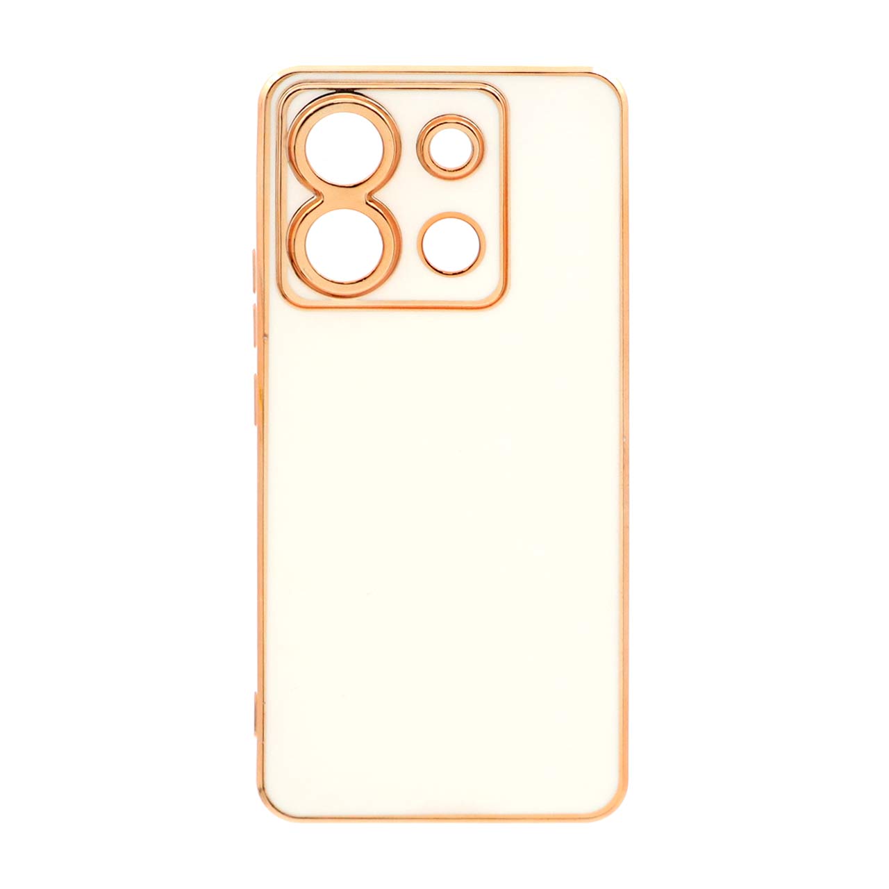 قاب محافظ لنزدار My Case مدل Xiaomi Redmi Note 13 Pro 5G / Poco X6 5G - سفید