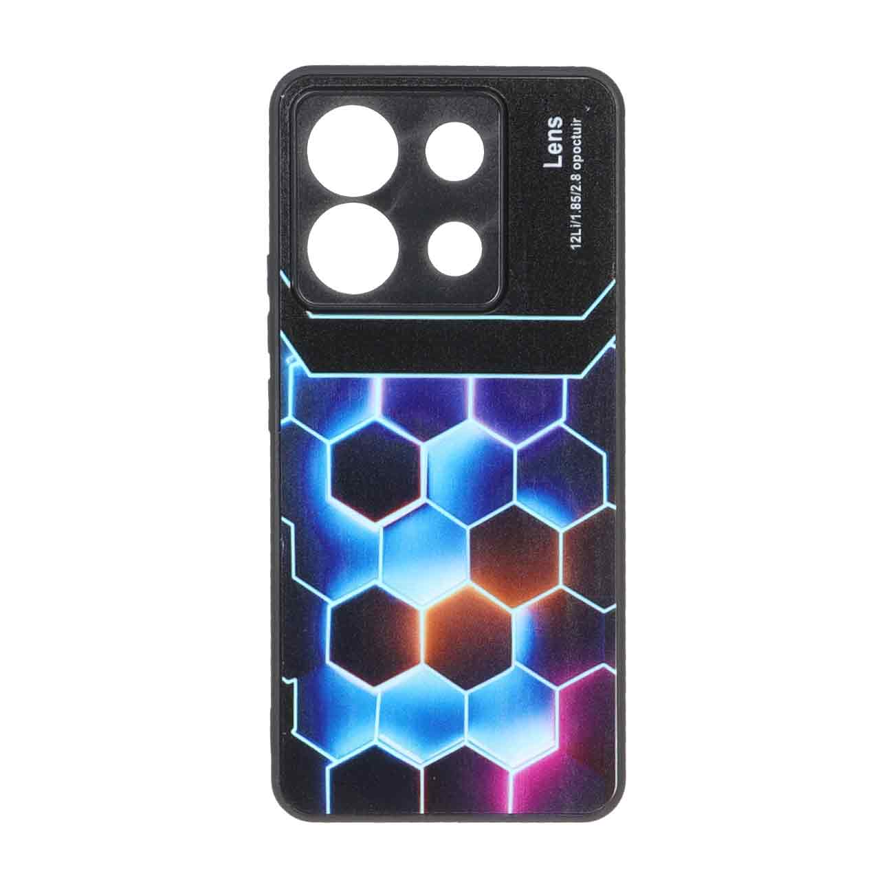 قاب طرح 3D کندویی Xiaomi Redmi Note 13 Pro 5G / Poco X6 5G