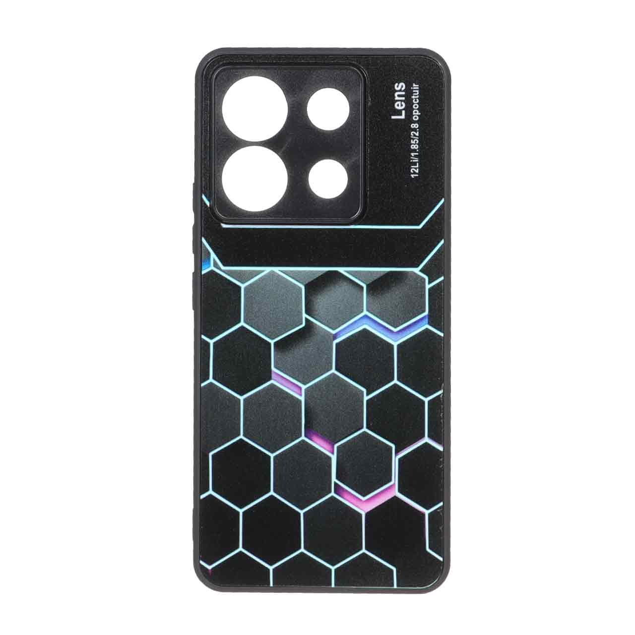 قاب طرح 3D کندویی Xiaomi Redmi Note 13 Pro 5G / Poco X6 5G