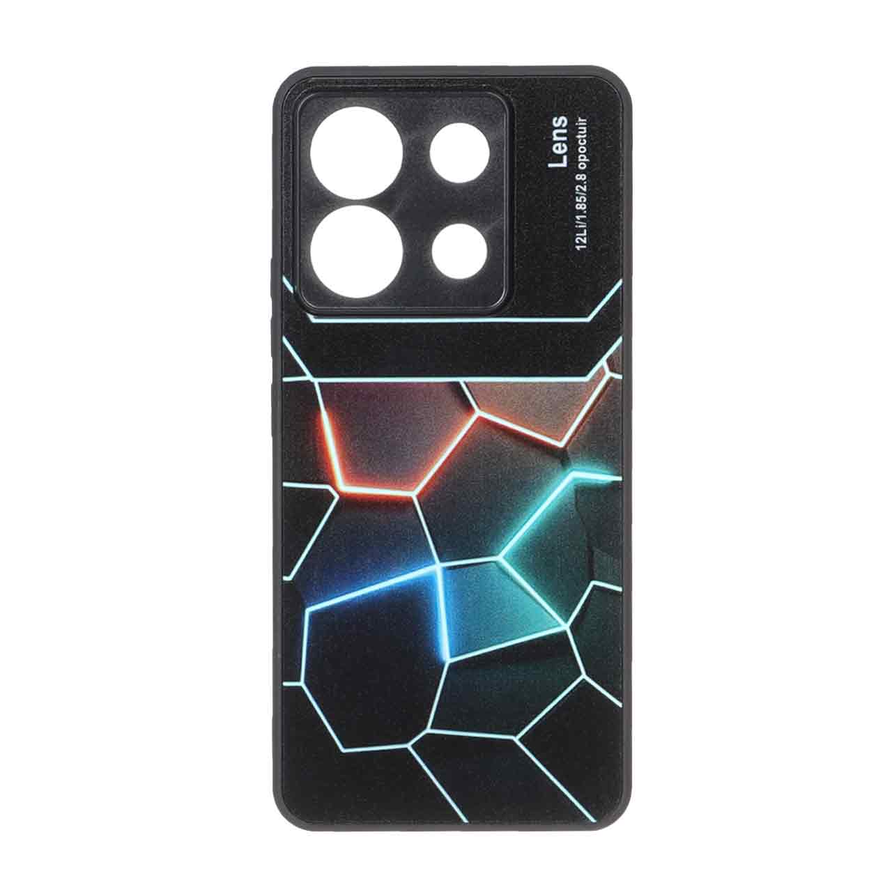 قاب طرح 3D کندویی Xiaomi Redmi Note 13 Pro 5G / Poco X6 5G