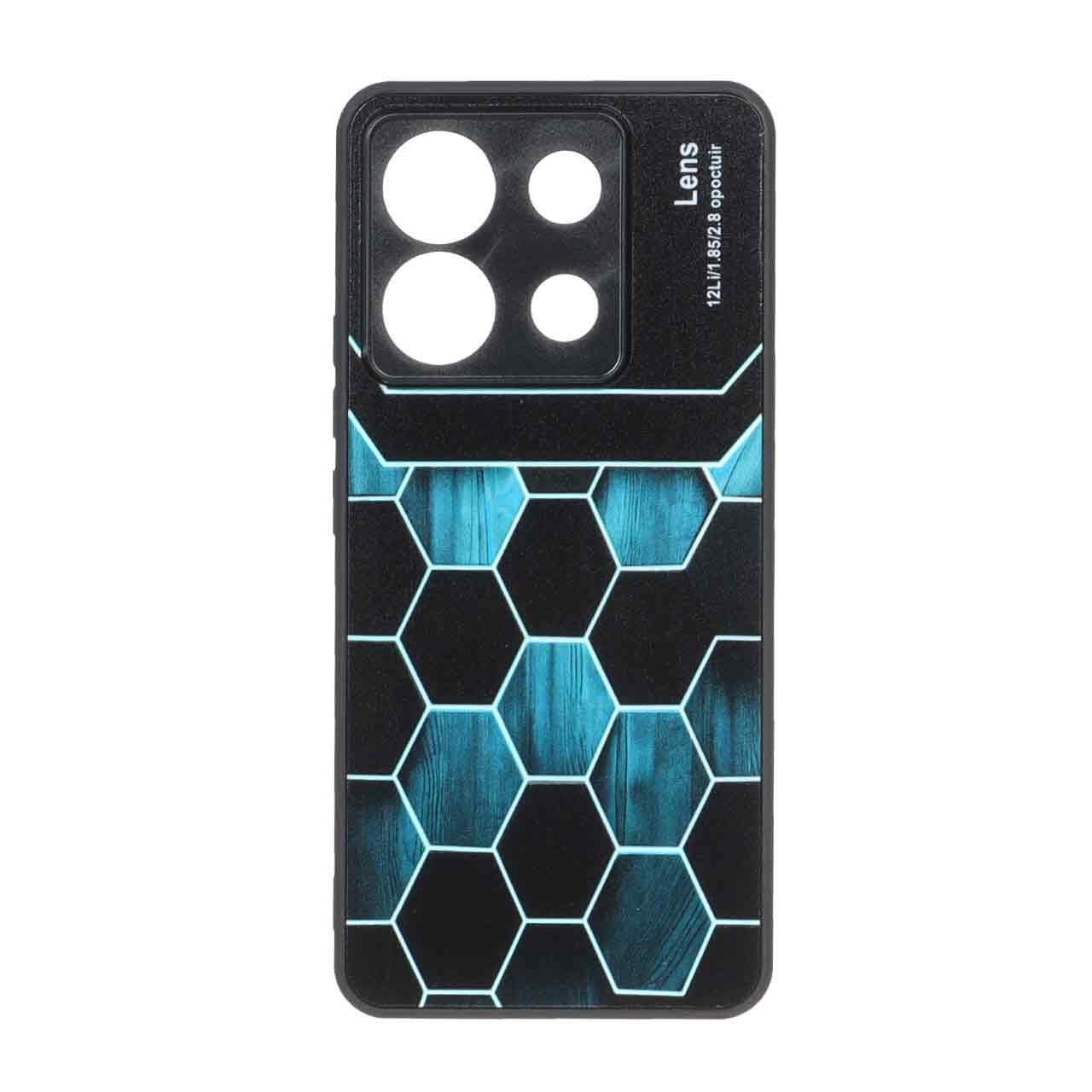 قاب طرح 3D کندویی Xiaomi Redmi Note 13 Pro 5G / Poco X6 5G