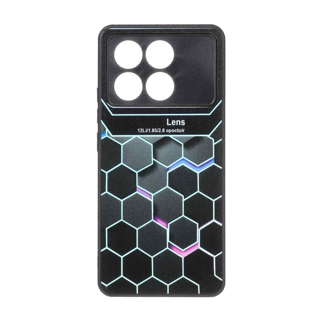 قاب طرح 3D کندویی Xiaomi Poco X6 Pro 5G / Redmi K70E