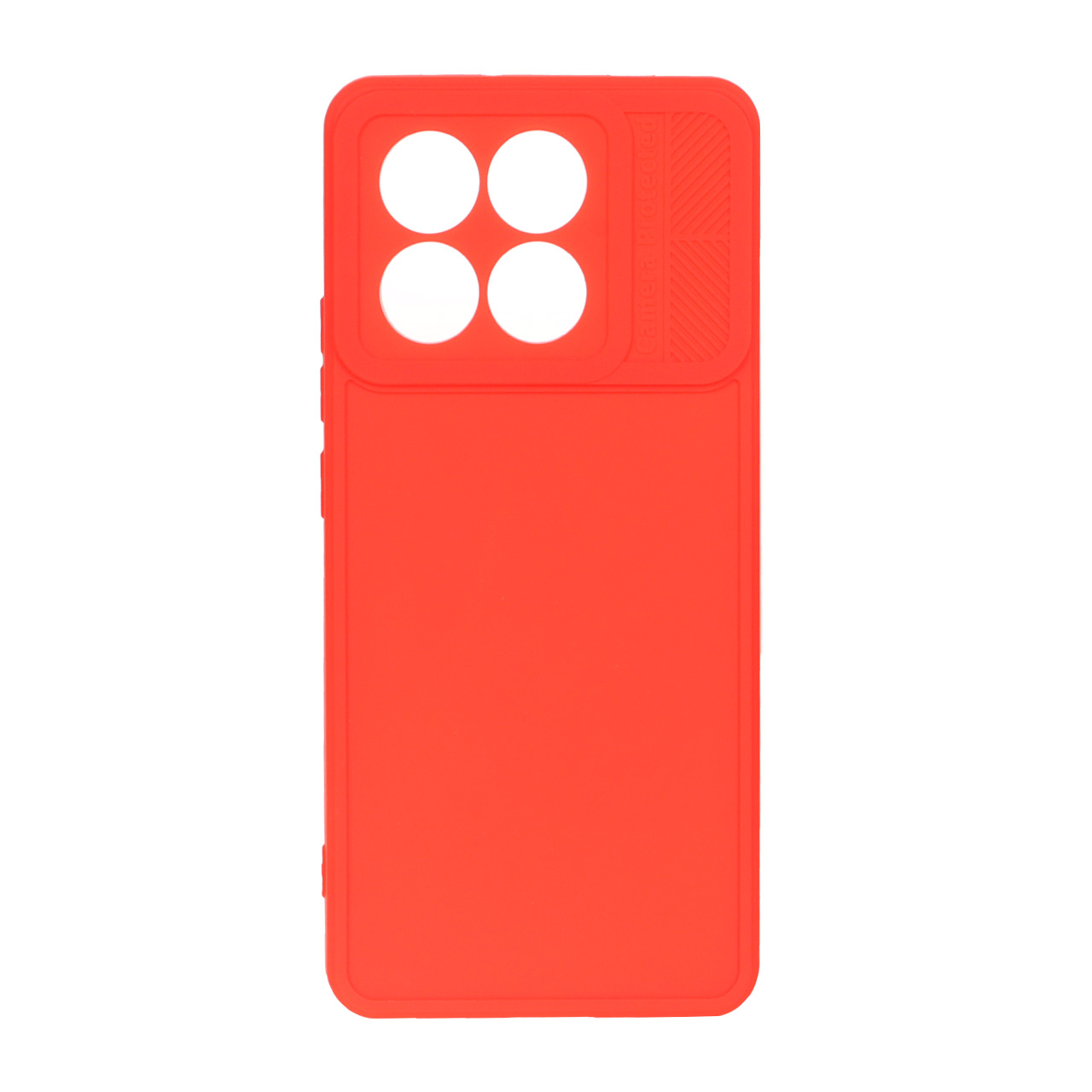 قاب هاشور طرح سیلیکون Xiaomi Poco X6 Pro 5G / Redmi K70E - قرمز