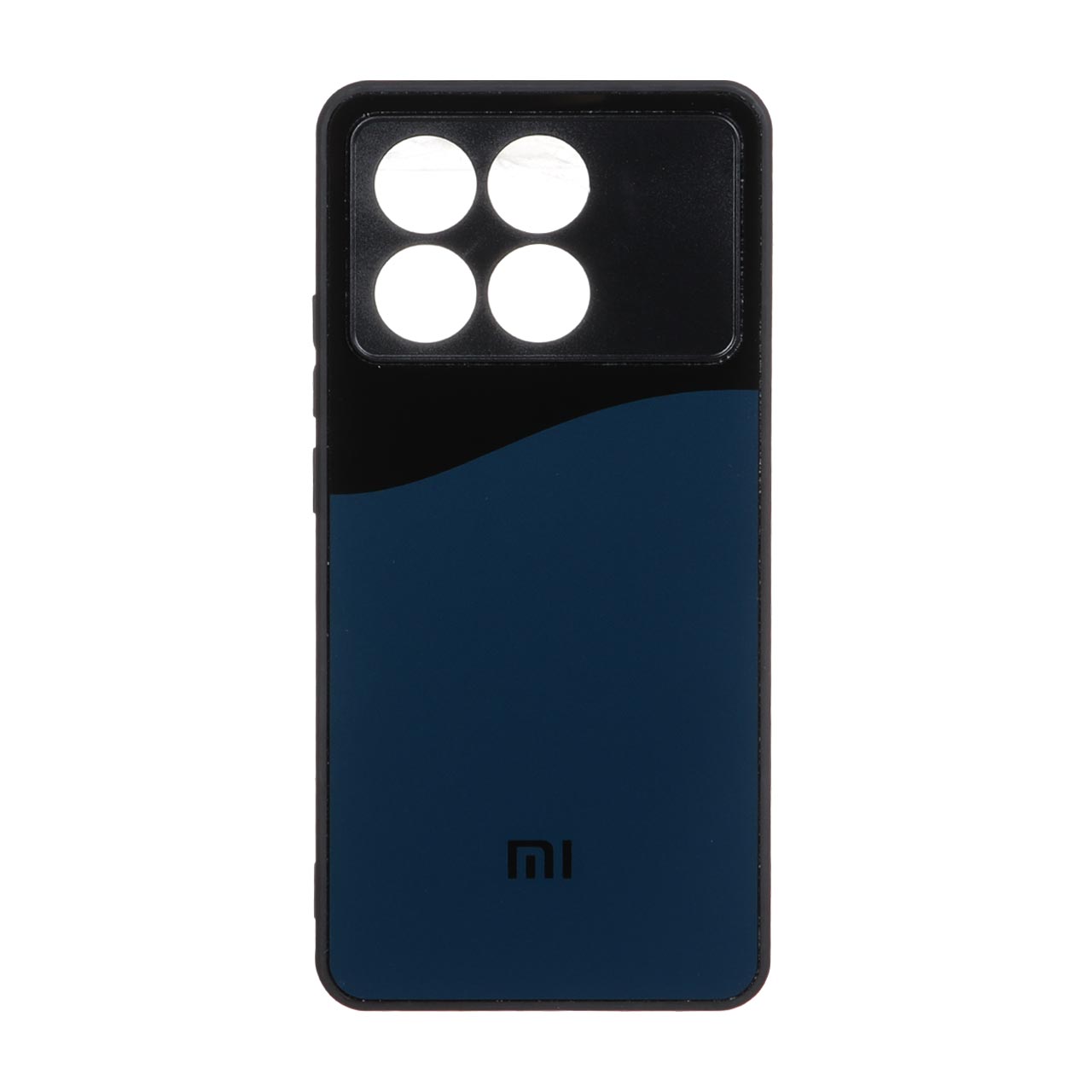 قاب محافظ لنزدار PVD دو رنگ Xiaomi Poco X6 Pro 5G / Redmi K70E - آبی اقیانوسی