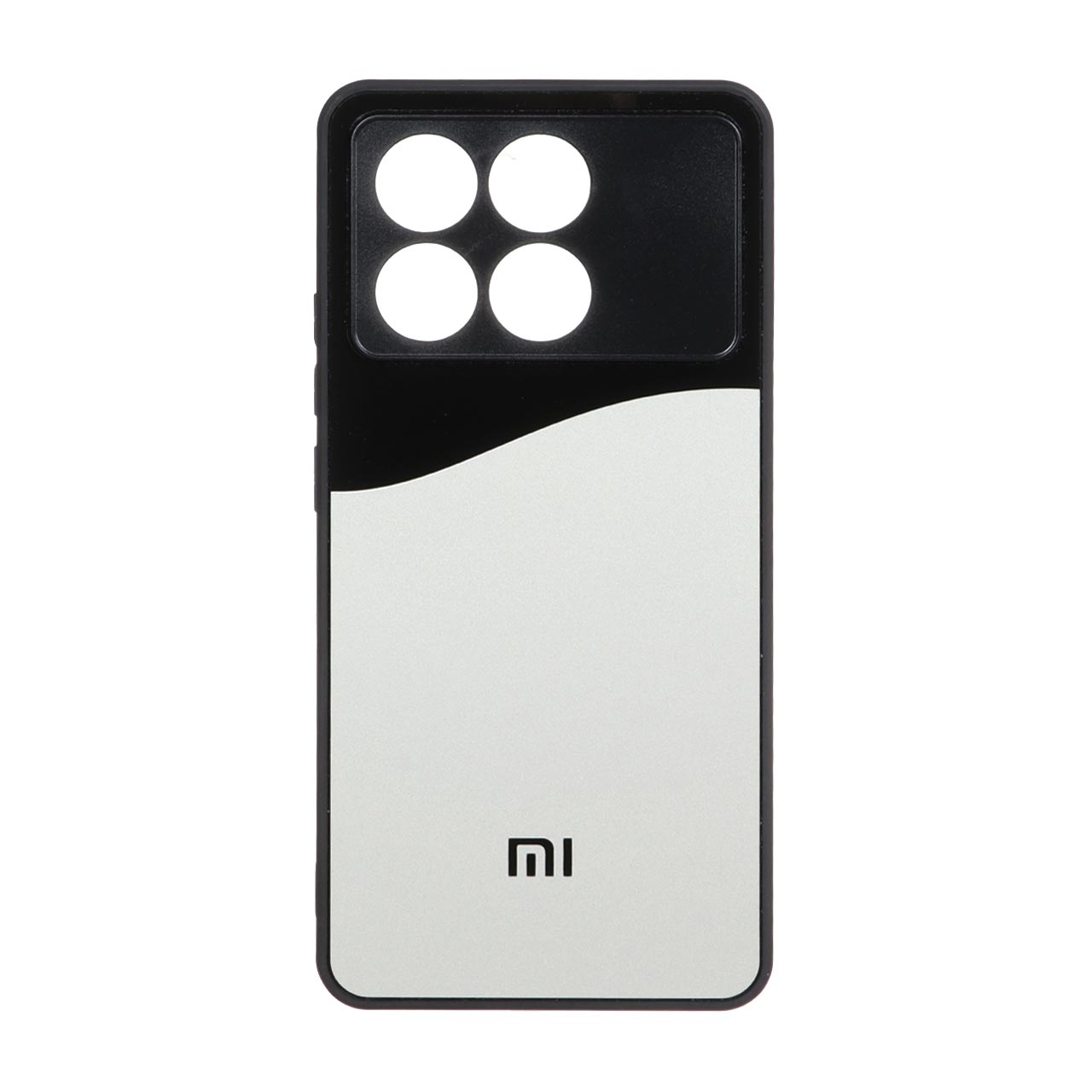 قاب محافظ لنزدار PVD دو رنگ Xiaomi Poco X6 Pro 5G / Redmi K70E - بژ