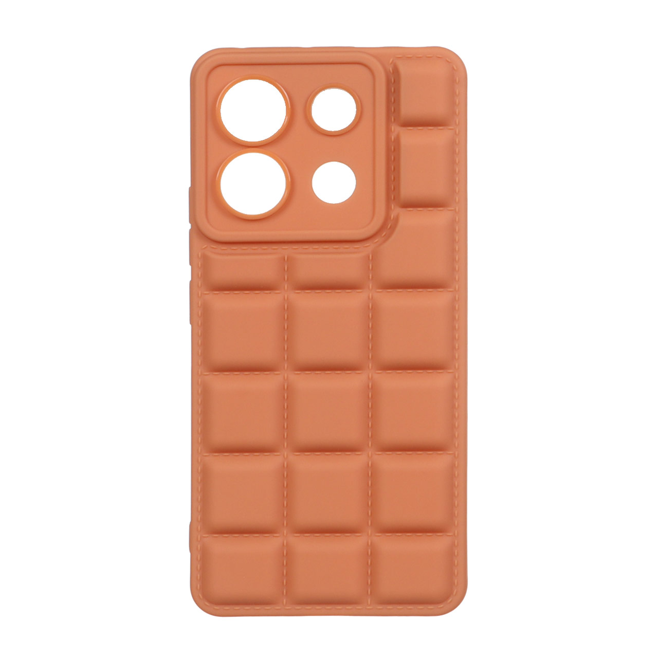 قاب Kit Kat مدل Xiaomi Redmi Note 13 Pro 5G / Poco X6 5G - عسلی