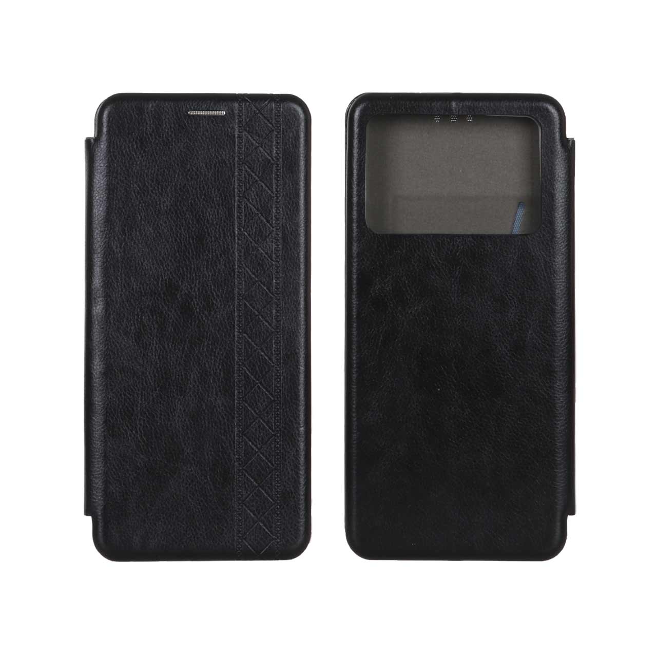 کیف چرمی موبایل طرح دار مغناطیسی Xiaomi Poco X6 Pro 5G / Redmi K70E - مشکی
