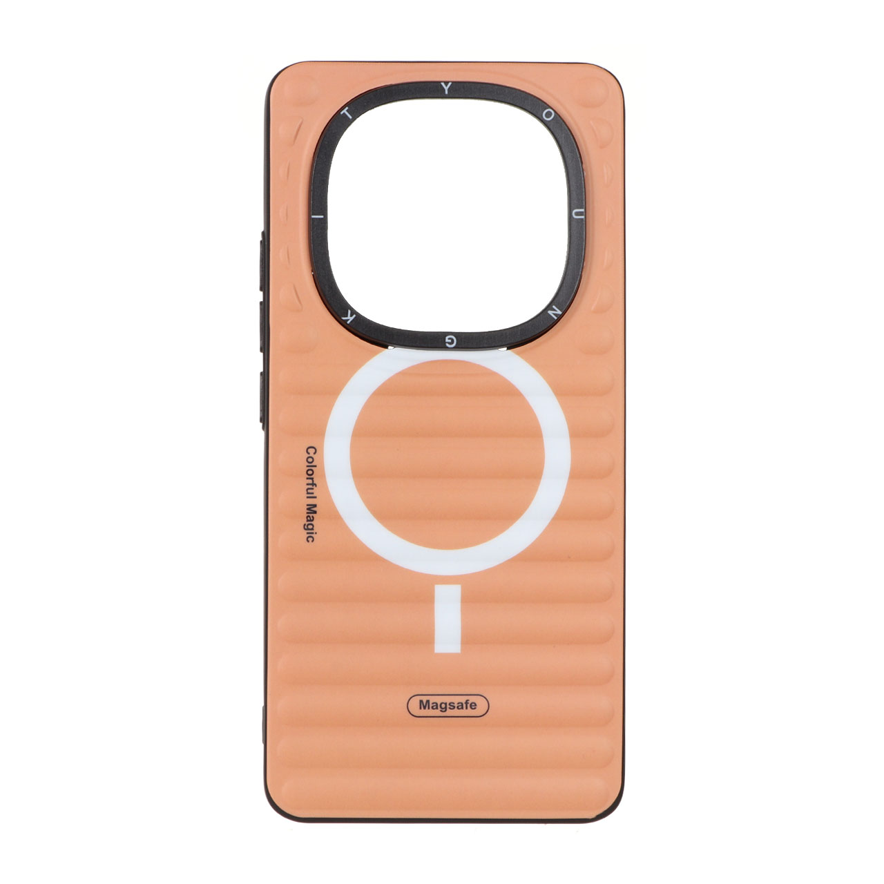 قاب YoungKit طرح مگ سیف Xiaomi Redmi Note 14 Pro 5G / Redmi Note 14 Pro Plus 5G - نارنجی روشن