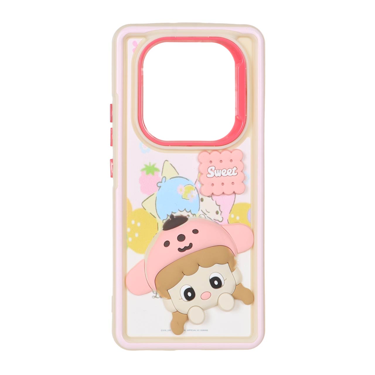 قاب Solid Case عروسک خمیری برجسته لنز رنگی Xiaomi Redmi Note 14 Pro 5G / Redmi Note 14 Pro Plus 5G / Poco X7 5G