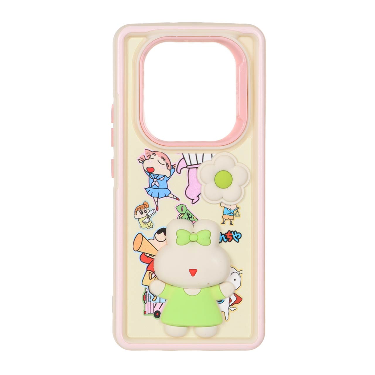 قاب Solid Case عروسک خمیری برجسته لنز رنگی Xiaomi Redmi Note 14 Pro 5G / Redmi Note 14 Pro Plus 5G / Poco X7 5G