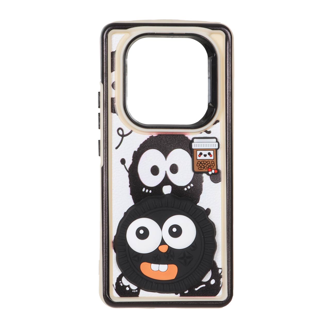 قاب Solid Case عروسک خمیری برجسته لنز رنگی Xiaomi Redmi Note 14 Pro 5G / Redmi Note 14 Pro Plus 5G / Poco X7 5G