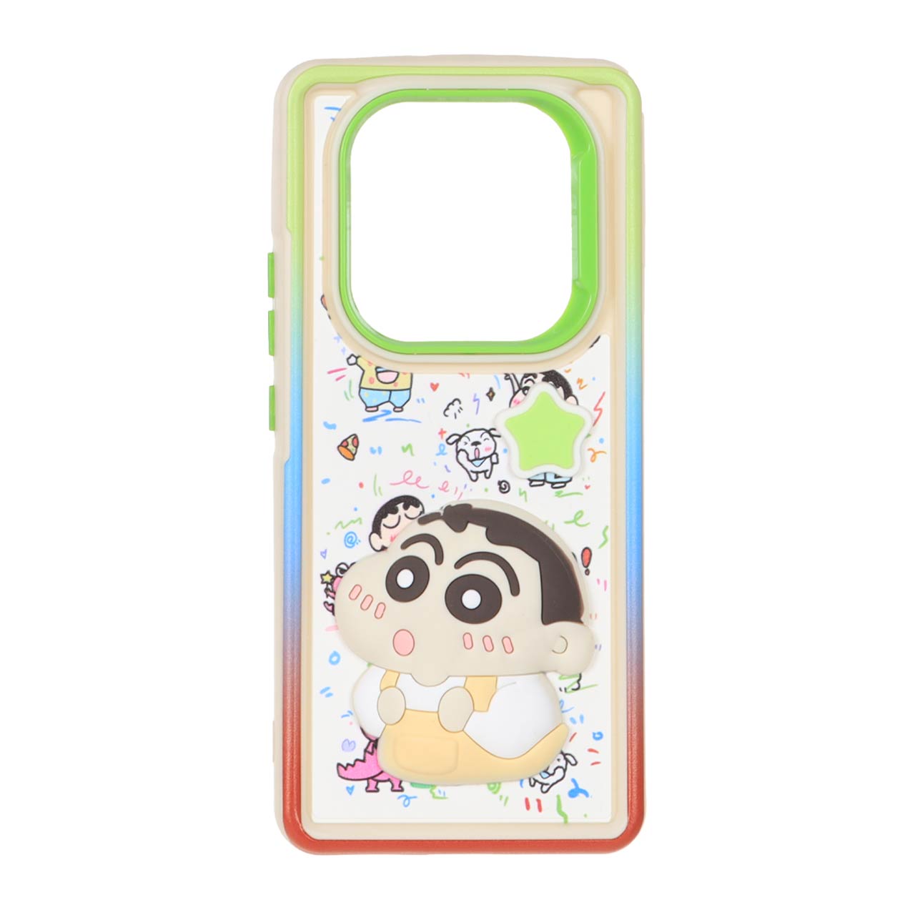 قاب Solid Case عروسک خمیری برجسته لنز رنگی Xiaomi Redmi Note 14 Pro 5G / Redmi Note 14 Pro Plus 5G / Poco X7 5G