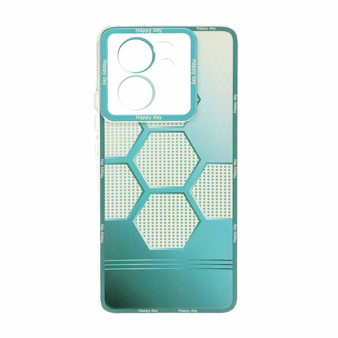 قاب ژله ای کندو Xiaomi Mi 13t / 13t Pro - سبزآبی