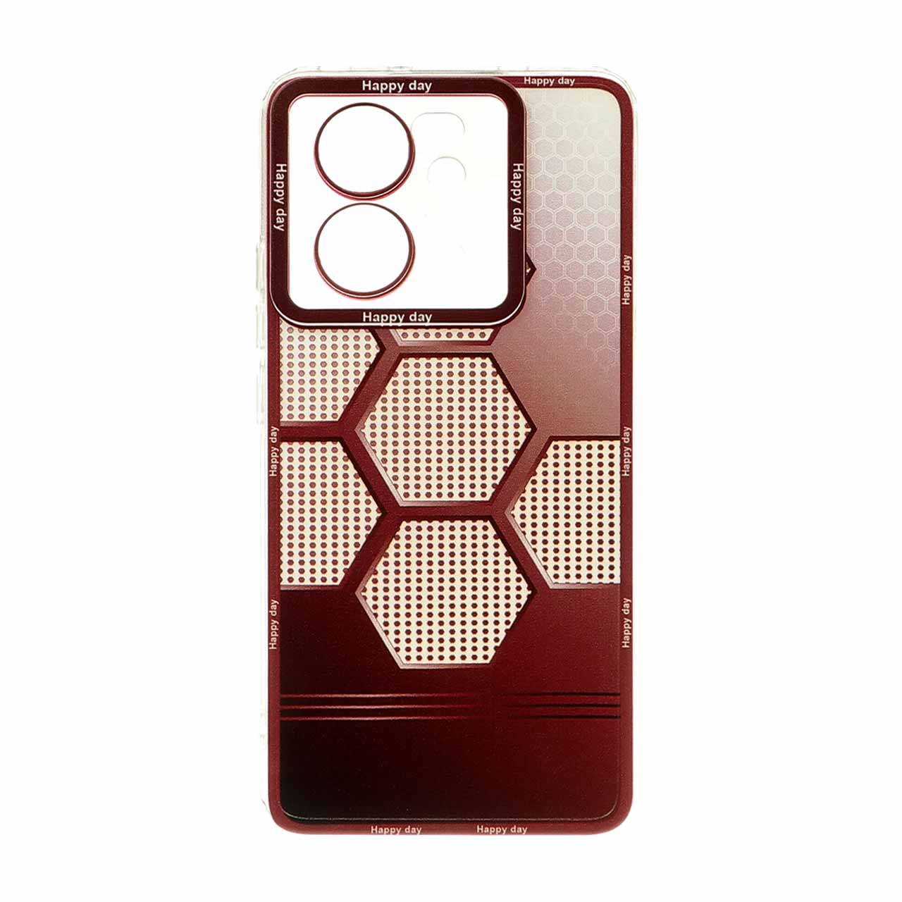 قاب ژله ای کندو Xiaomi Mi 13t / 13t Pro - زرشکی