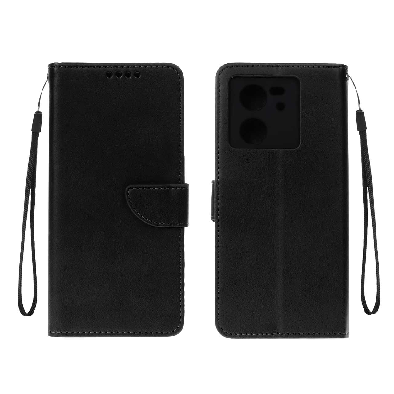کیف چرمی موبایل مگنتی Xiaomi Mi 13t / 13t Pro - مشکی