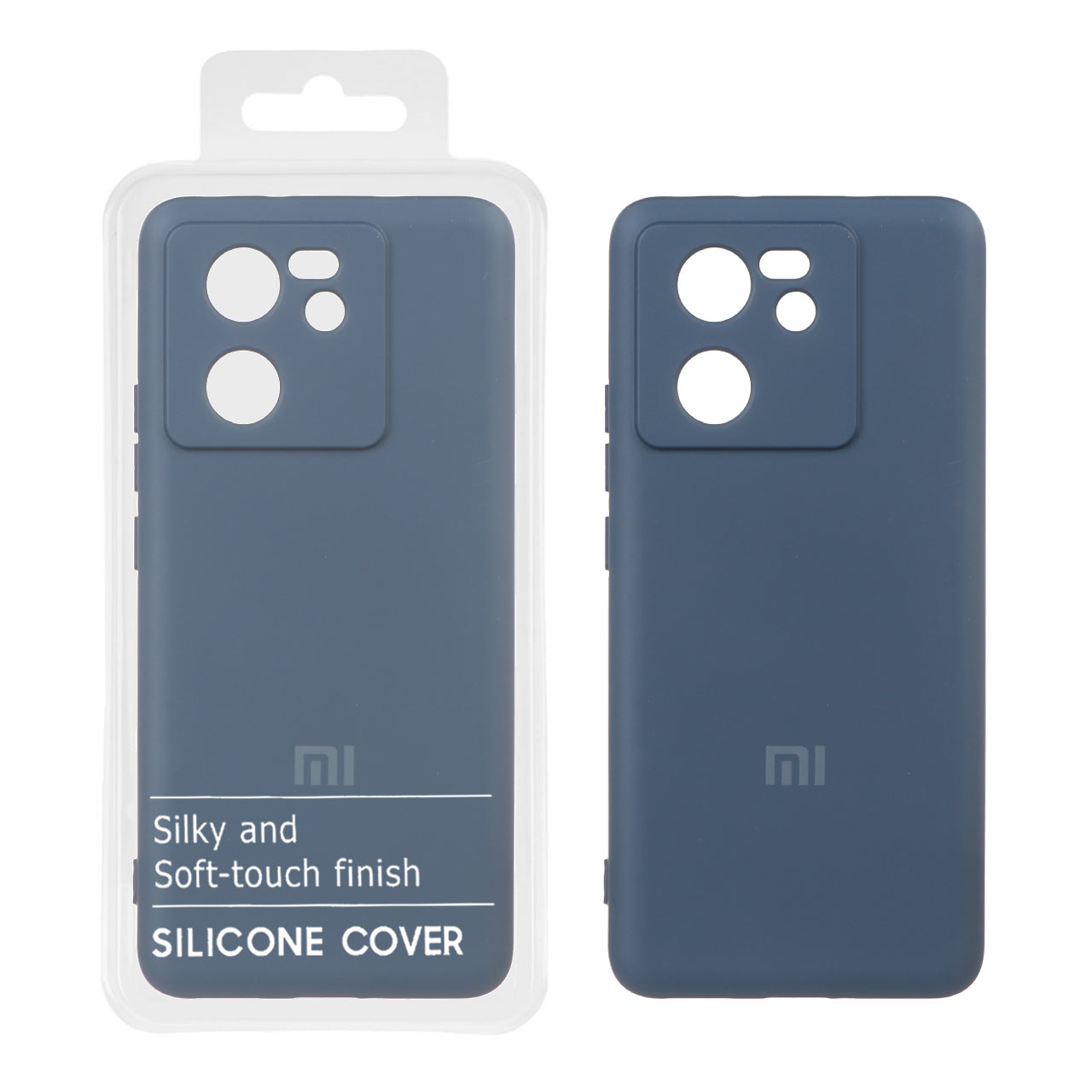 قاب سیلیکونی HighCopy مدل Xiaomi Mi 13T / Mi 13T Pro - سرمه ای